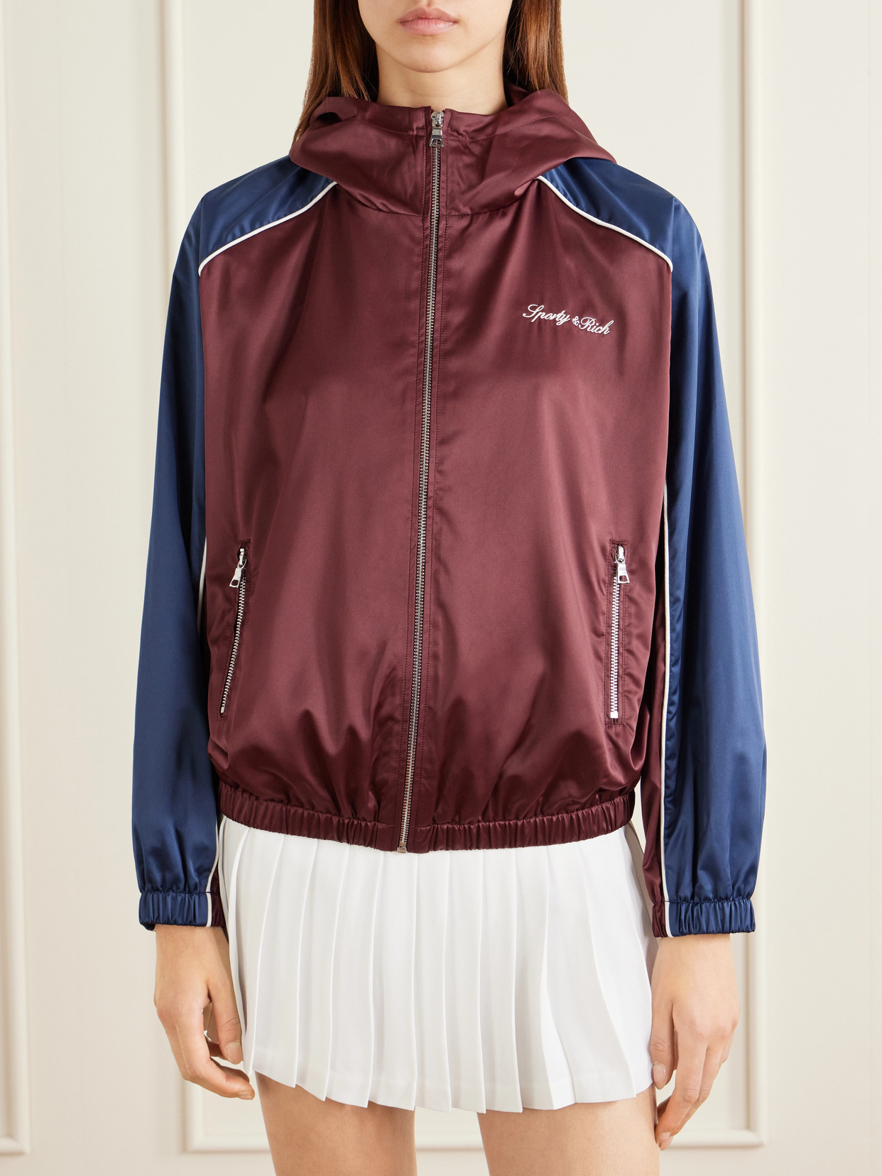 Logo-Embroidered Jacket