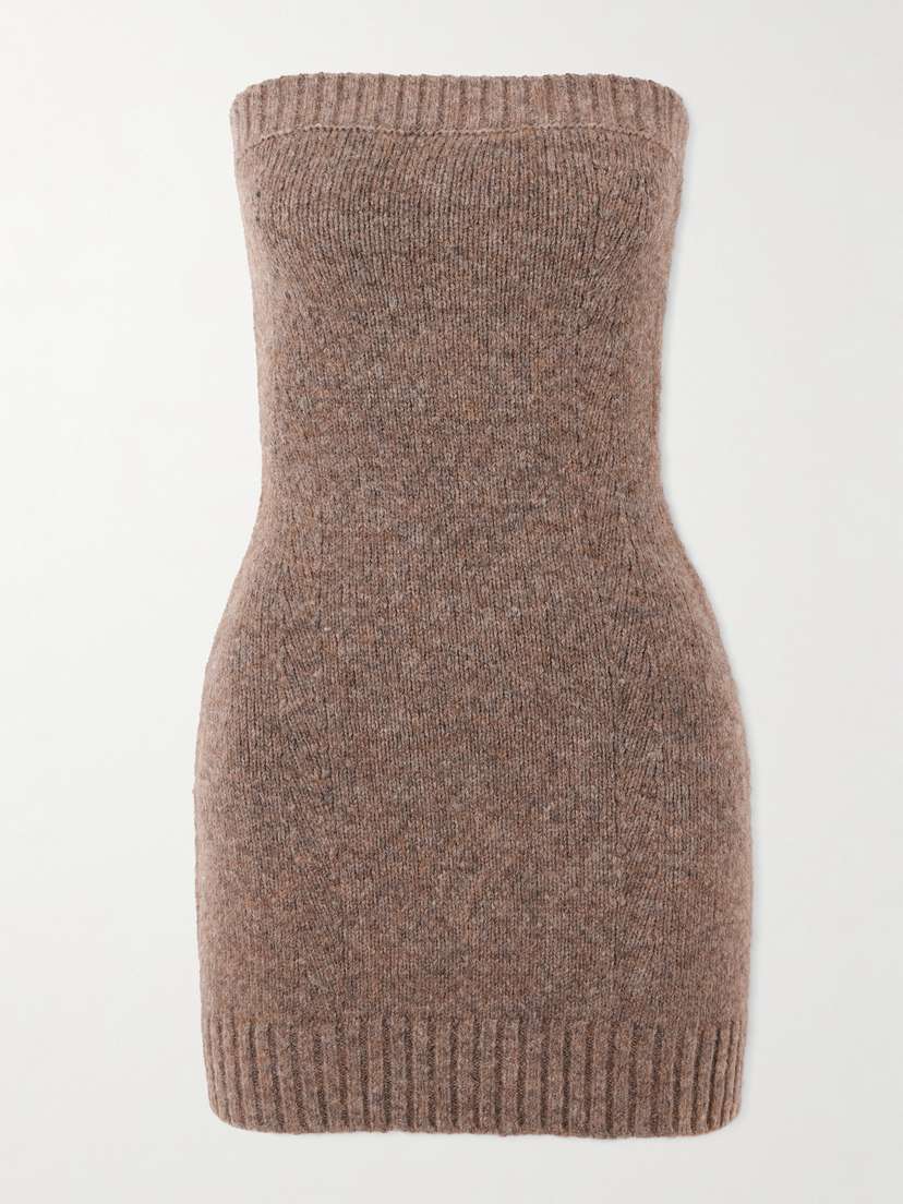 Cult Gaia Holland Wool-blend Mini Dress