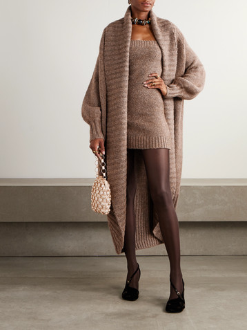 Cult Gaia Holland wool-blend mini dress