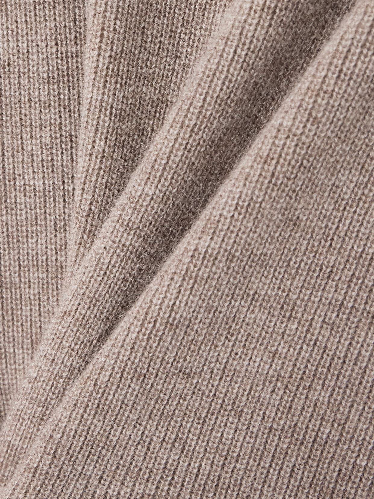 Cult Gaia Carline Off-the-shoulder Wool And Cashmere-blend Midi Dress In Brown