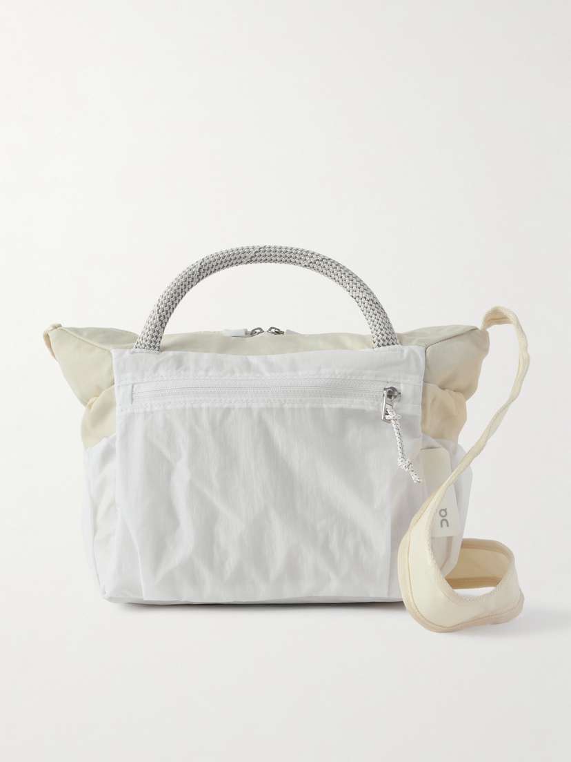 ON + Zendaya Track Pack Mini Elite Recycled-shell Shoulder Bag