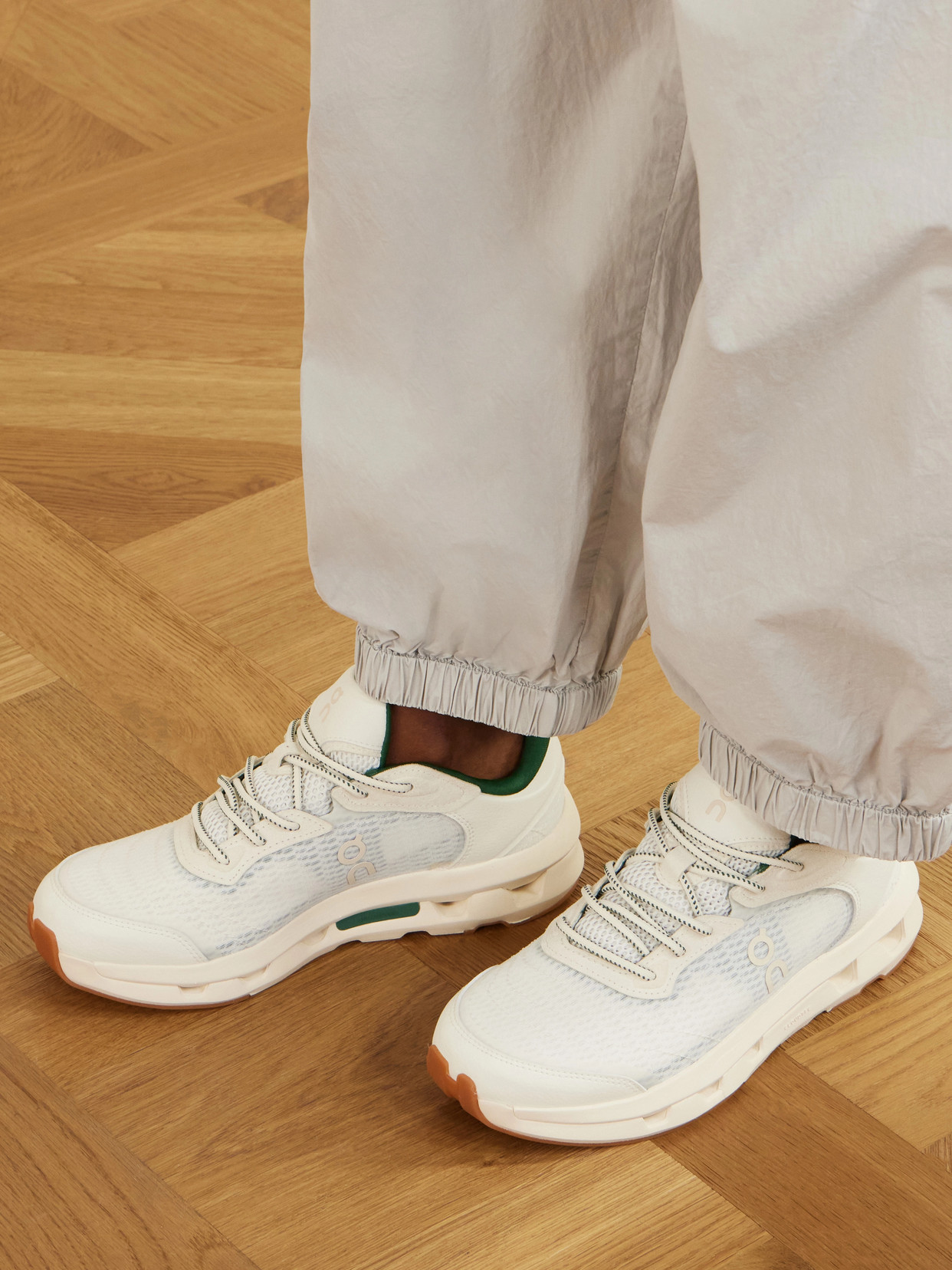 + Zendaya Cloudzone Moon Rubber-Trimmed Sneakers