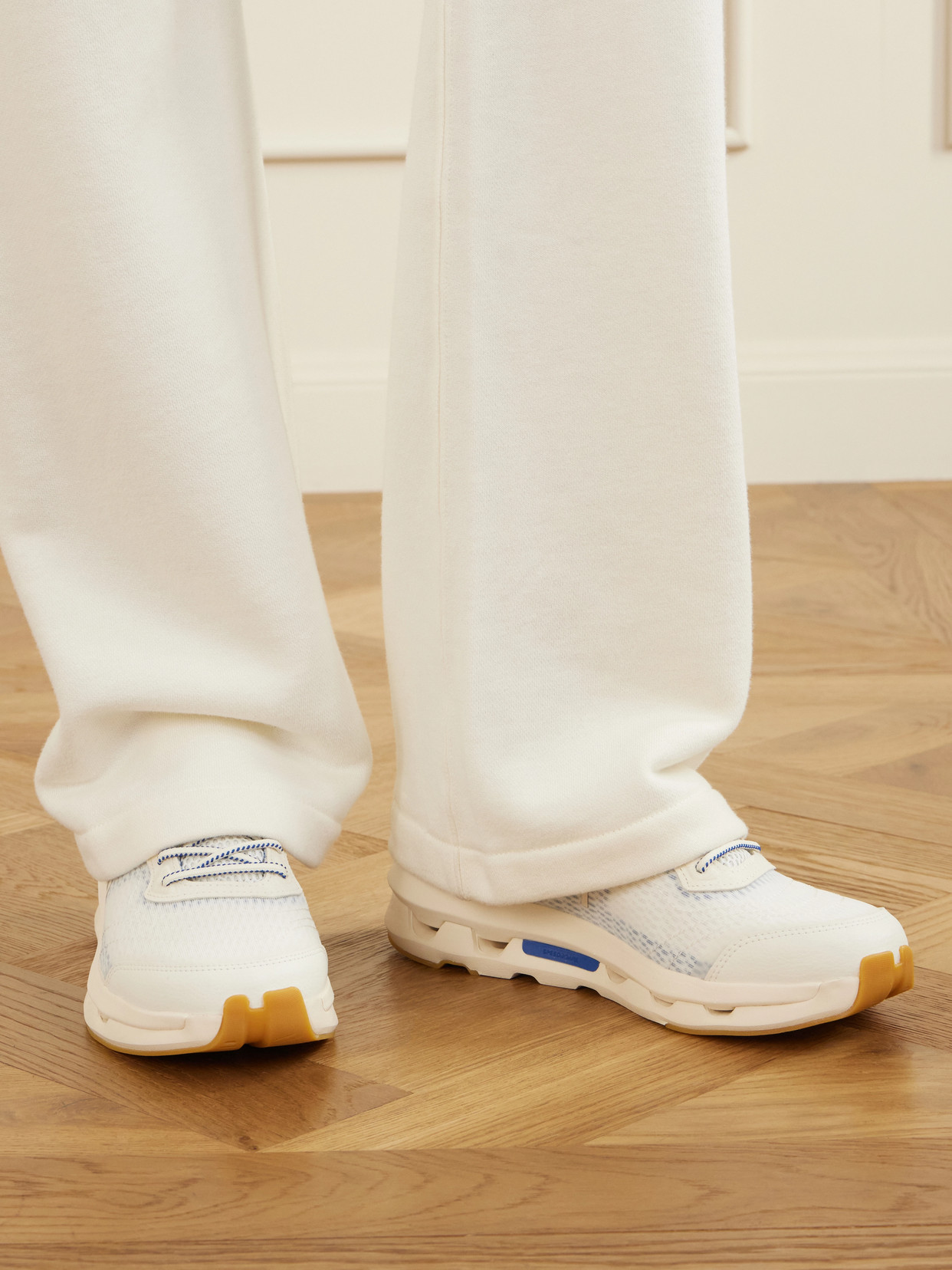 + Zendaya Cloudzone Moon Rubber-Trimmed Sneakers