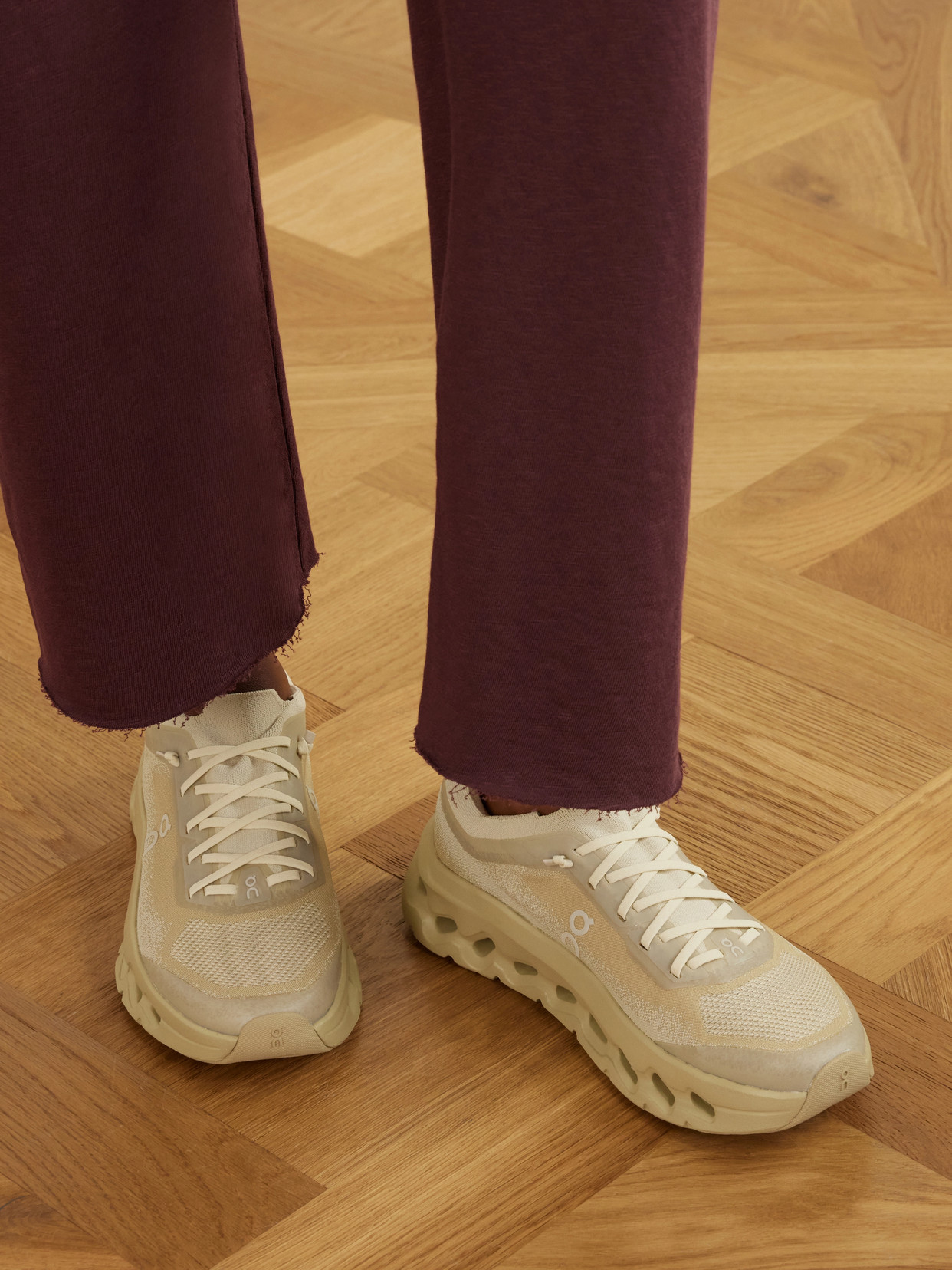 + Zendaya Cloudtilt Moon Stretch Recycled-Knit Sneakers