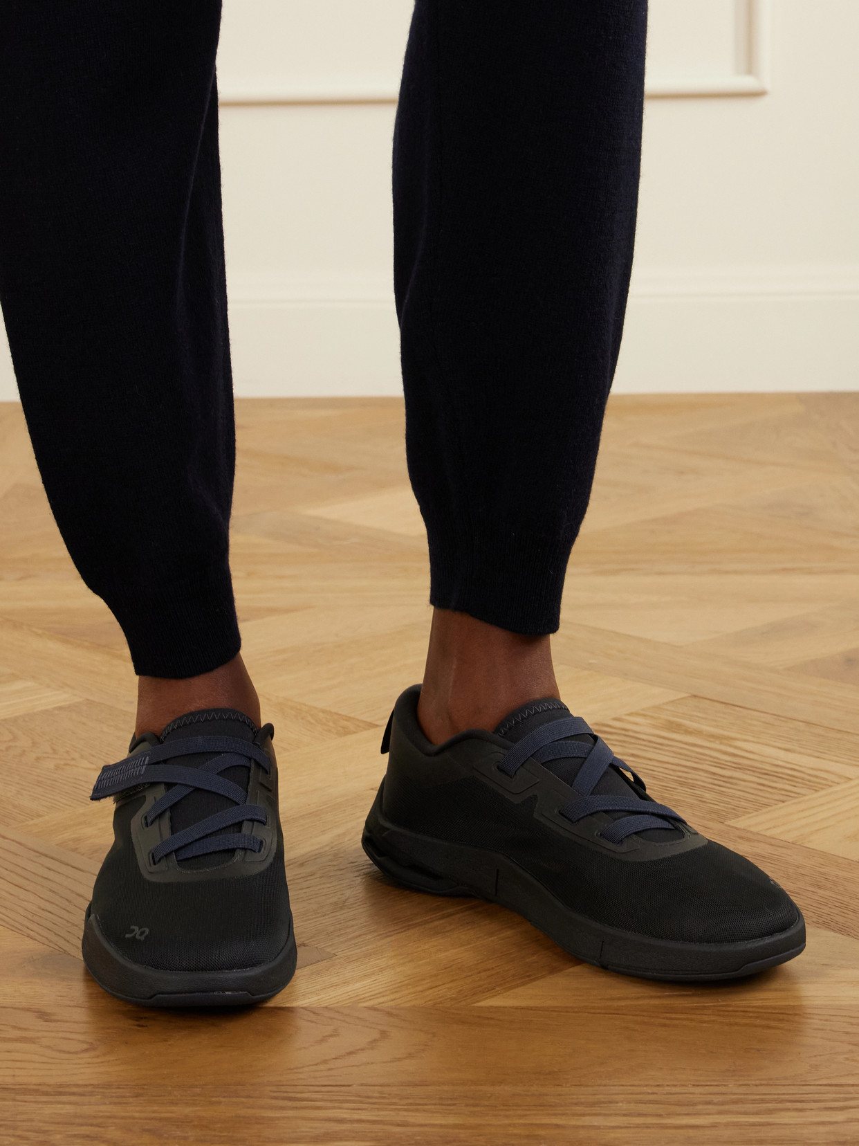 + Zendaya Cloudnova Moon Rubber-Trimmed Sneakers
