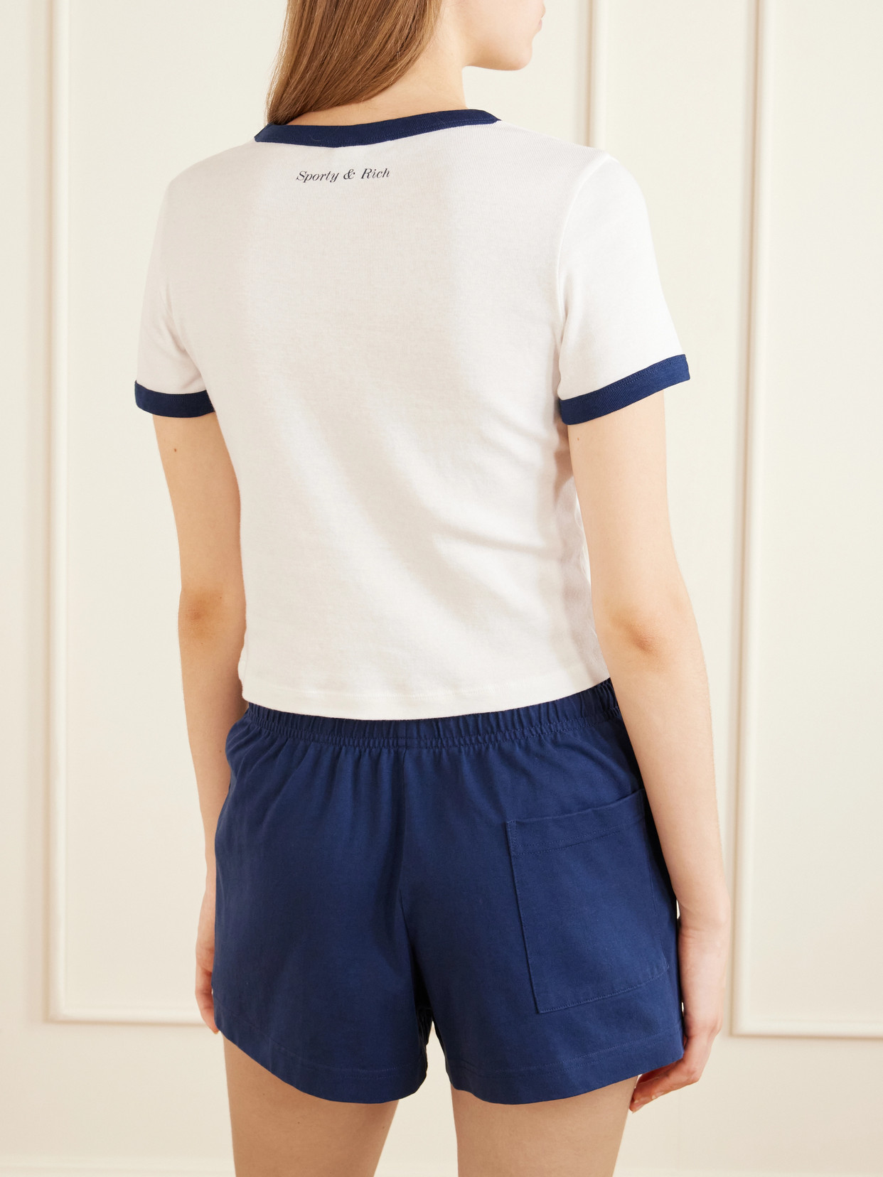 Garment-Dyed Cotton-Jersey T-Shirt