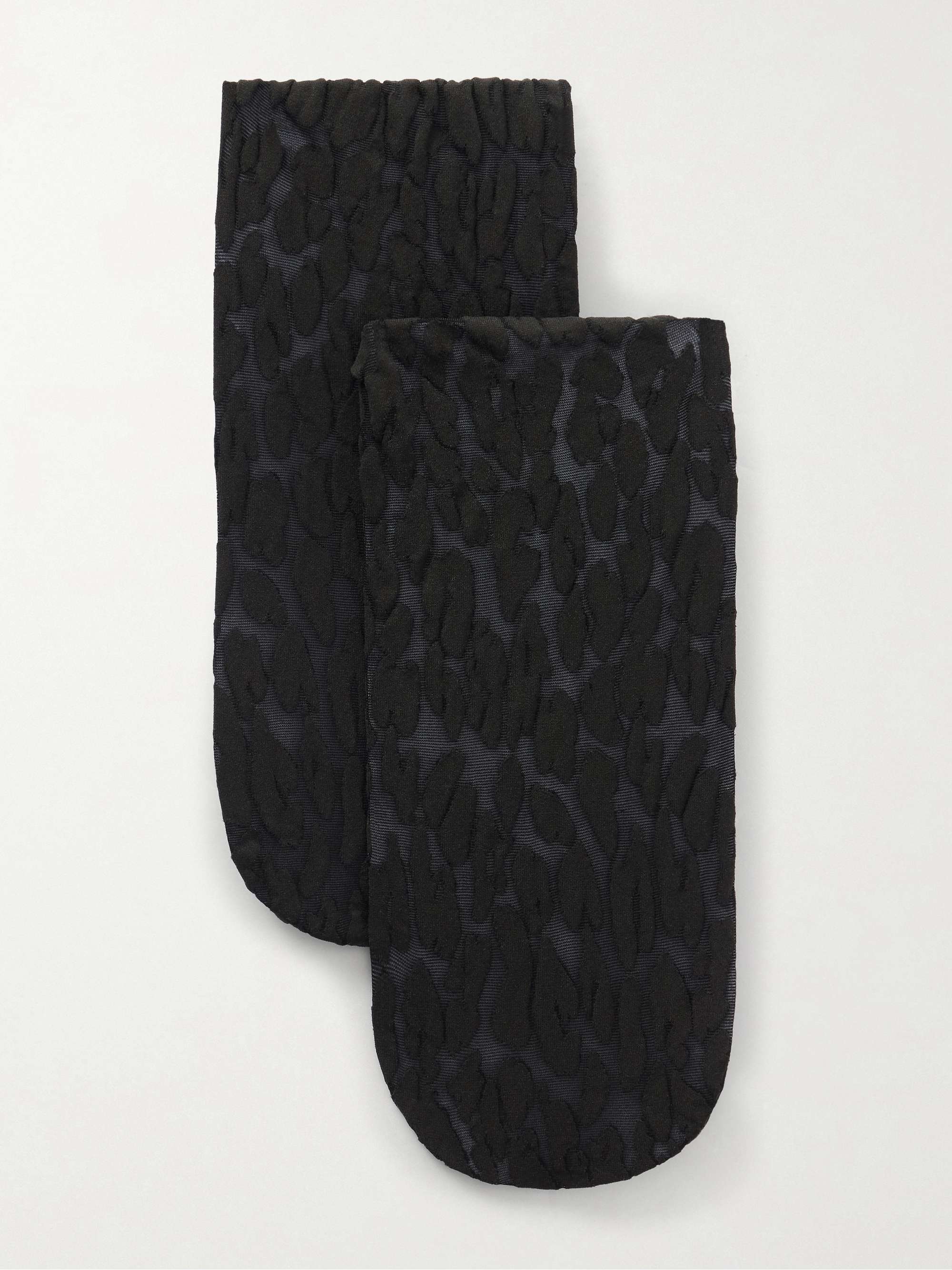 WOLFORD Collants 20 deniers à imprimé léopard Josey