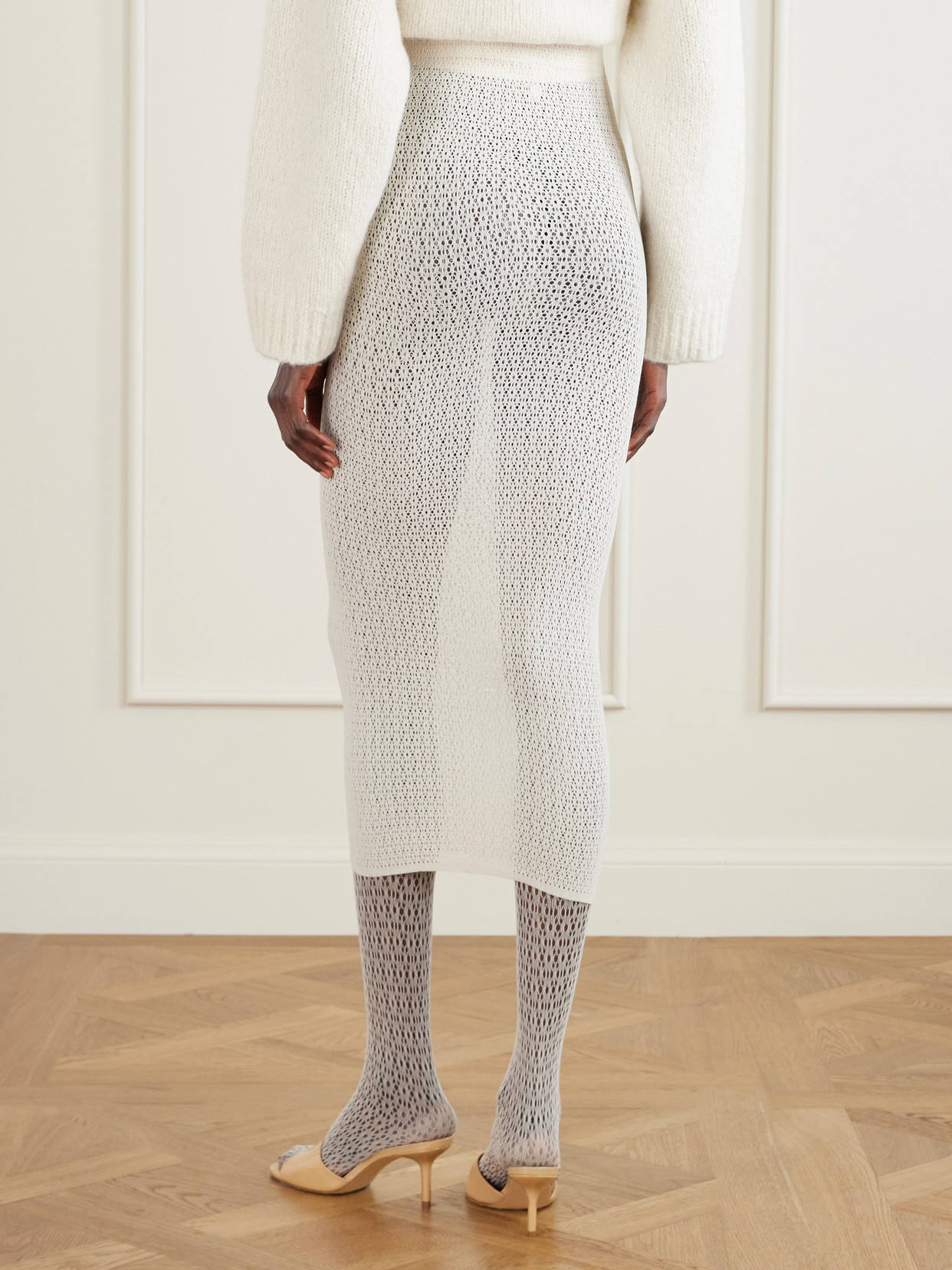 Daisy Stretch-Econyl Midi