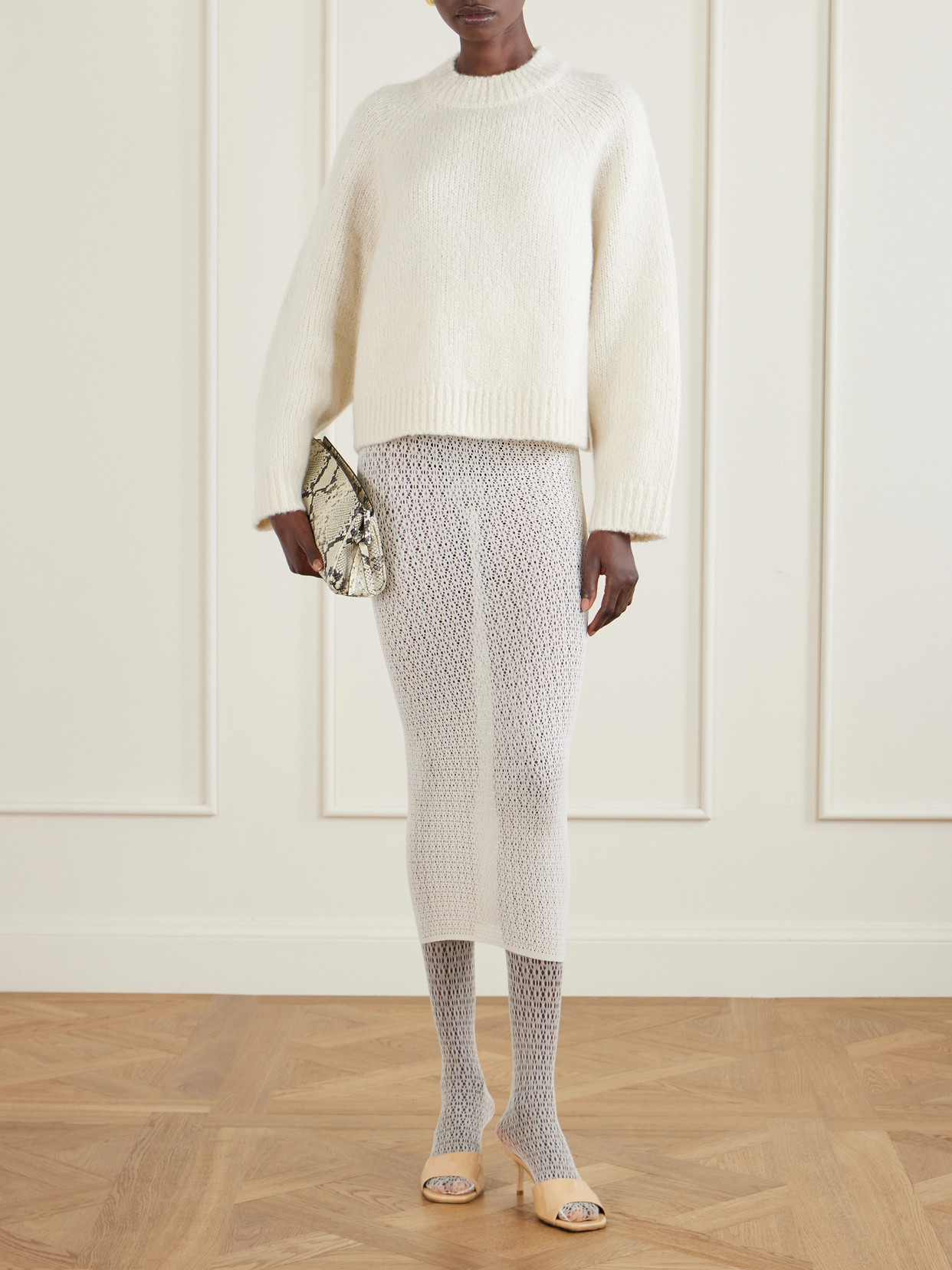 Daisy Stretch-Econyl Midi