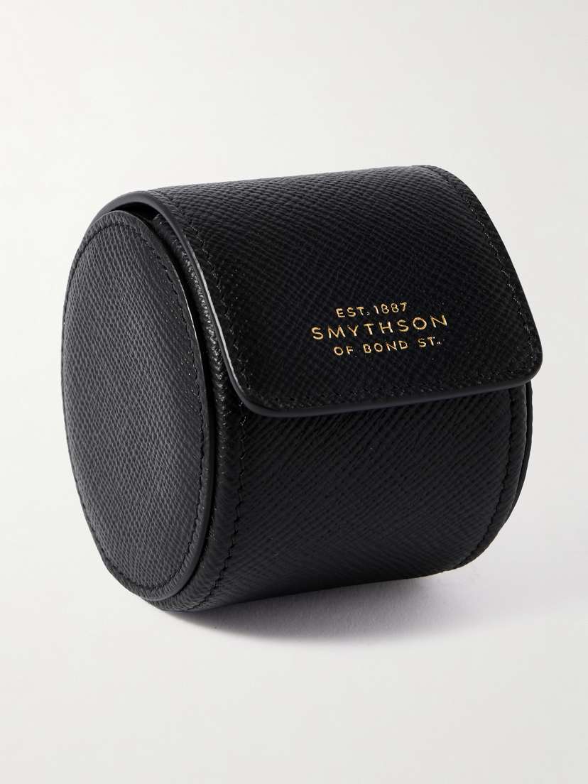 Smythson Panama Textured-leather Watch Roll | Thumbnail 4 Smythson Panama Textured-leather Watch Roll | Thumbnail 4
