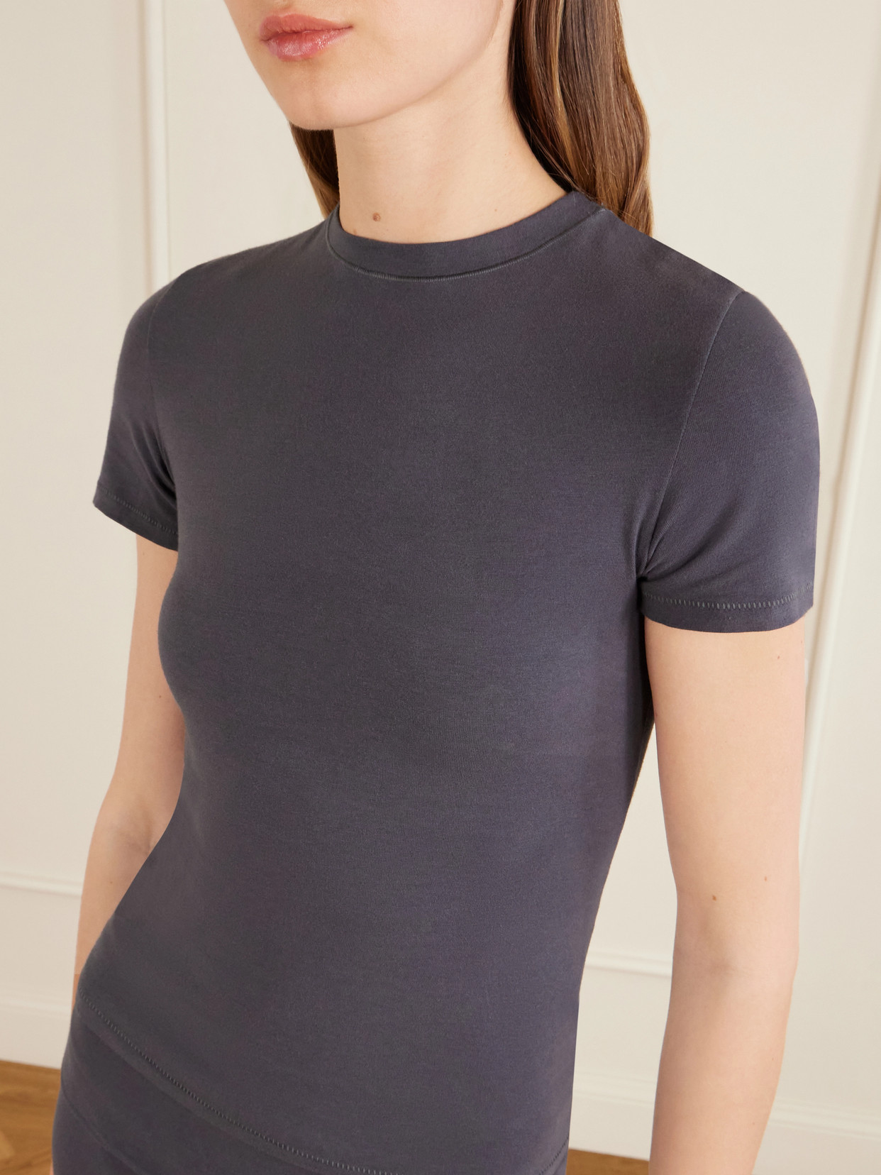 Stretch-Cotton Jersey T-Shirt