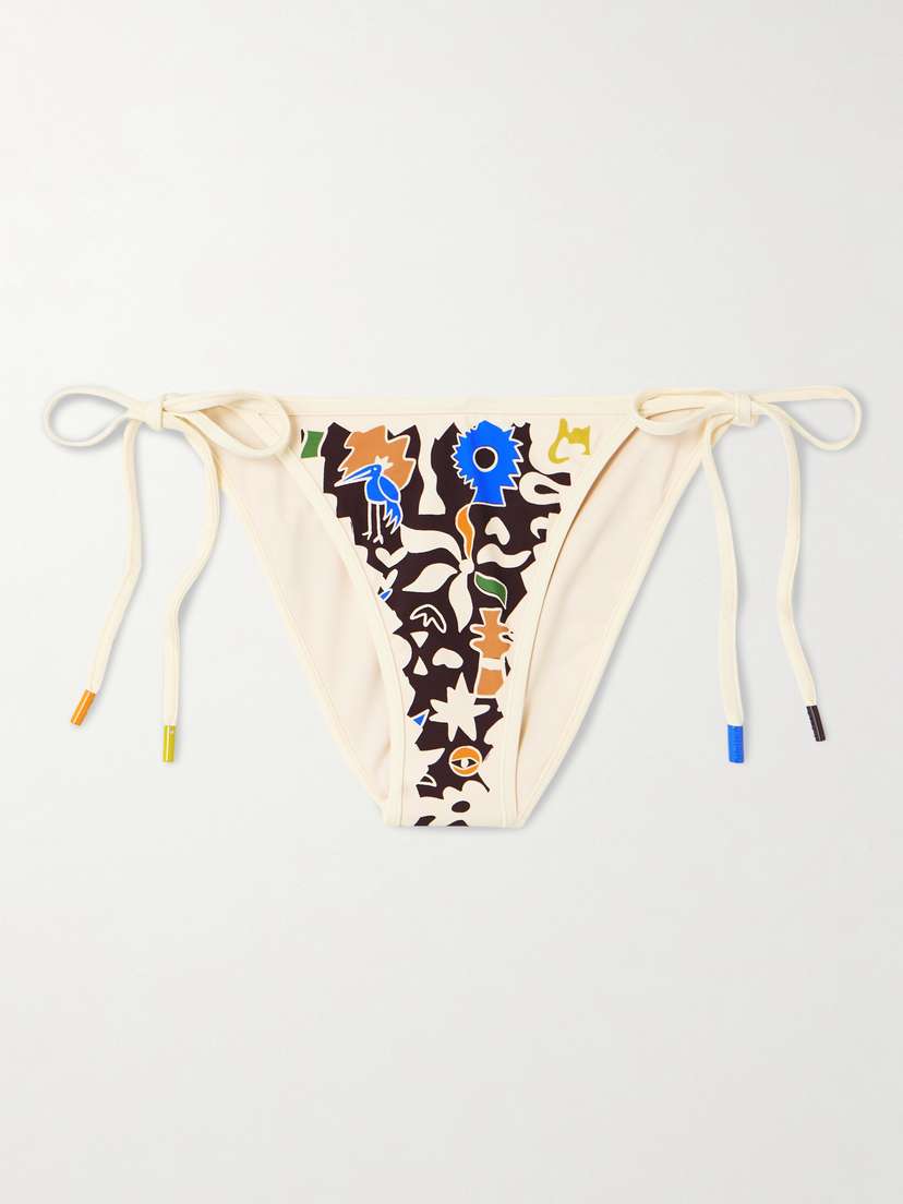 ALÉMAIS Maroc Printed Bikini Briefs