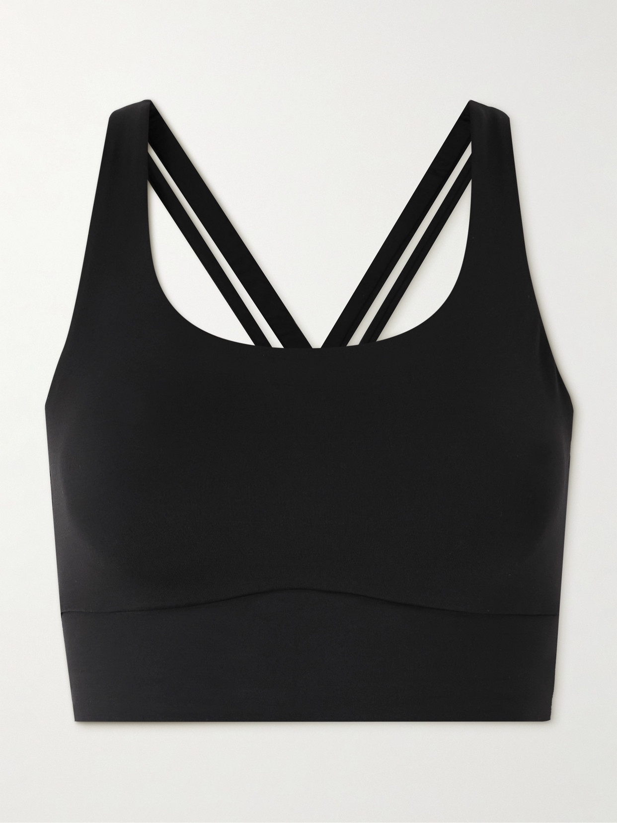 Lululemon Energy Longline Bra Medium Support In Black
