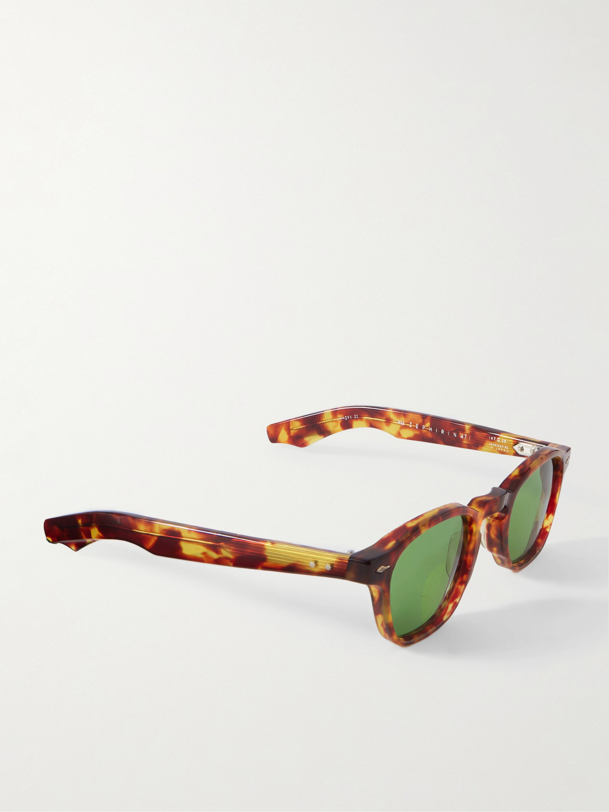 Jacques Marie Mage Zephirin 47 Round-frame Tortoiseshell Acetate Sunglasses In Brown