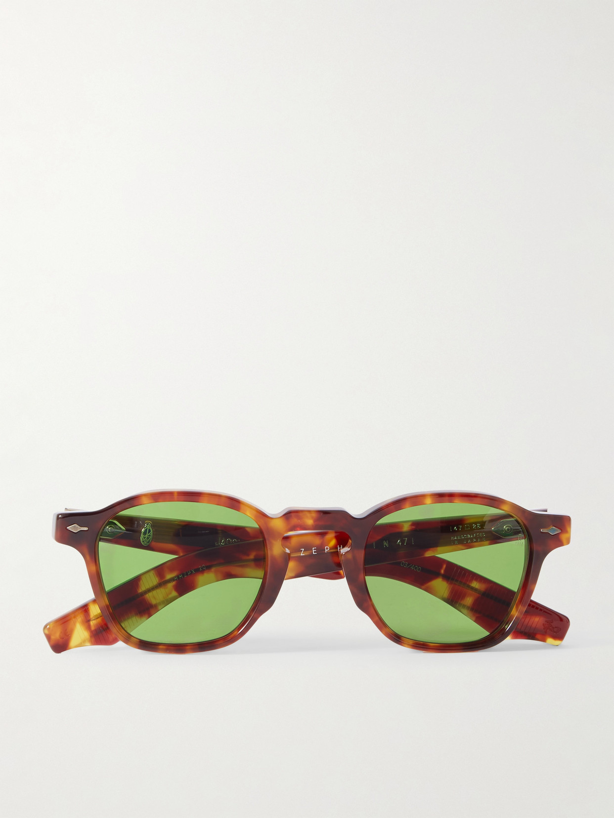 Jacques Marie Mage Zephirin 47 Round-frame Tortoiseshell Acetate Sunglasses In Brown