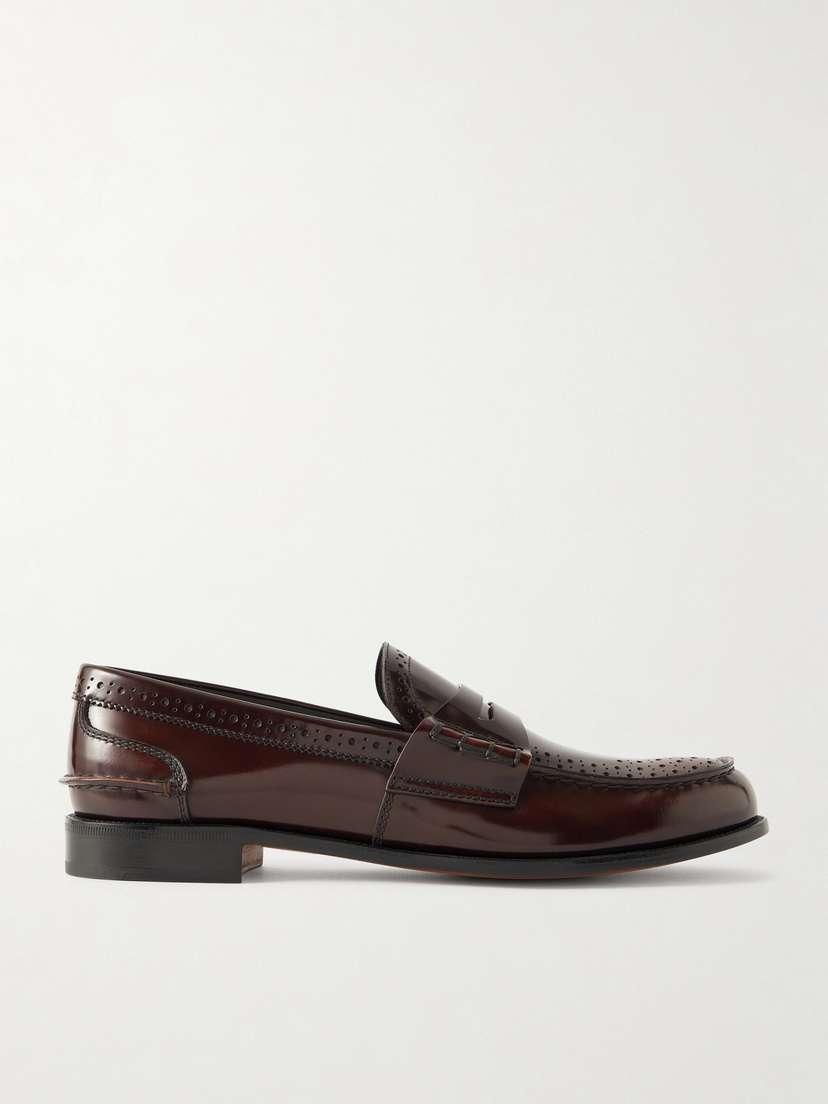 Church's Robin Glossed-leather Penny Loafers