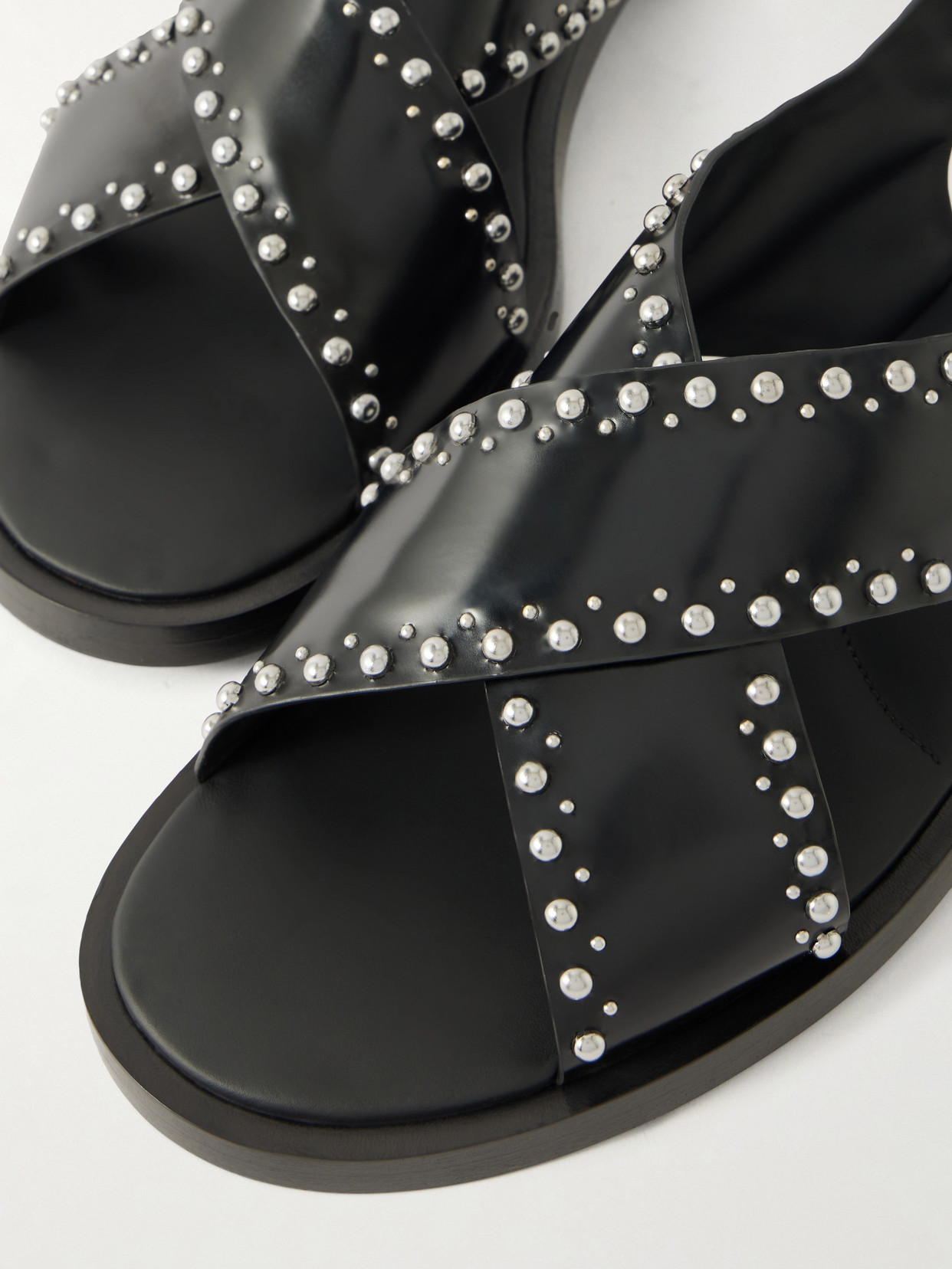 Remi Studded Woven Sandals