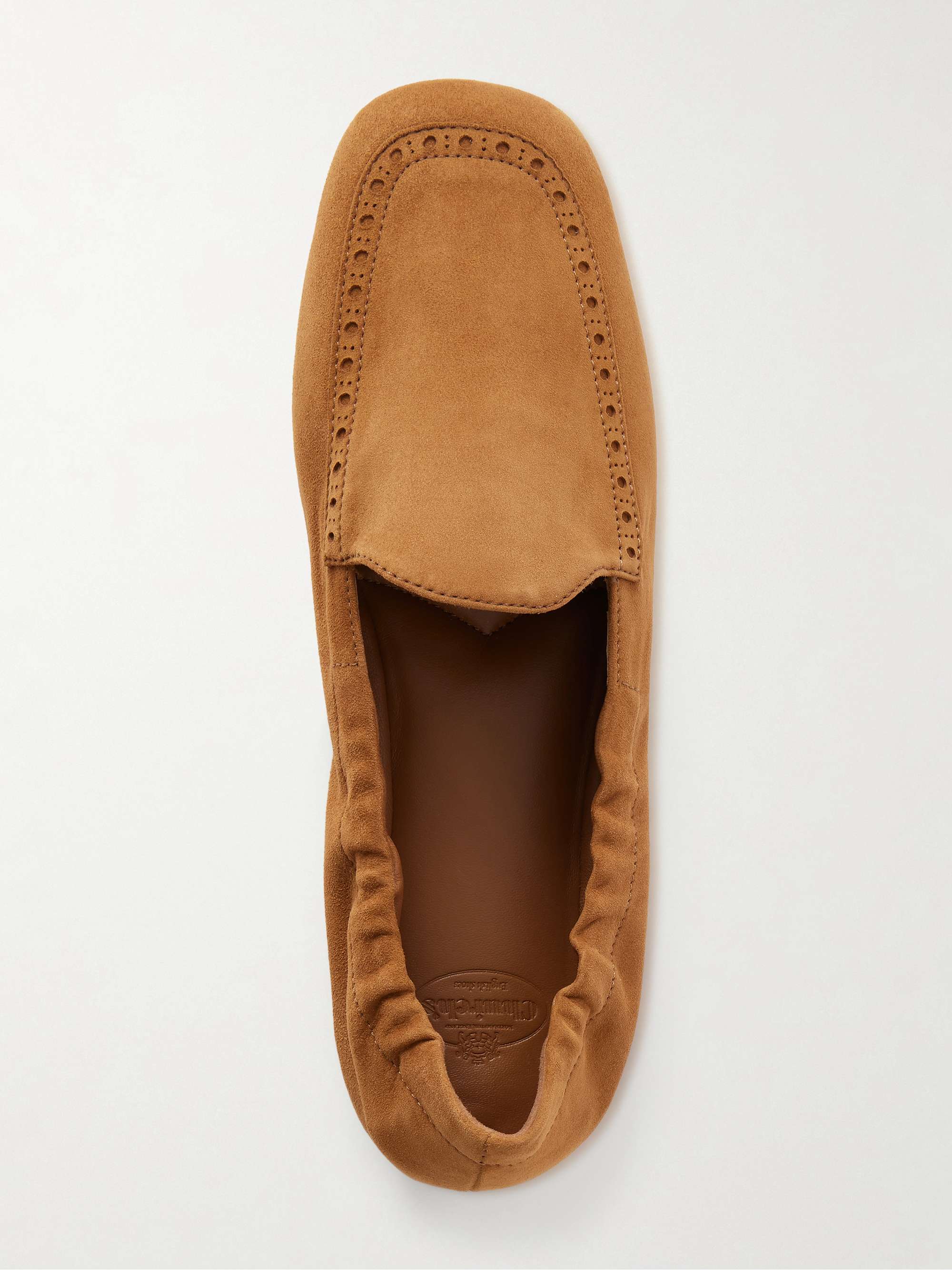 Churchs Suede Flat Shoes With Rounded Toe - NWT CHURCH main image 3