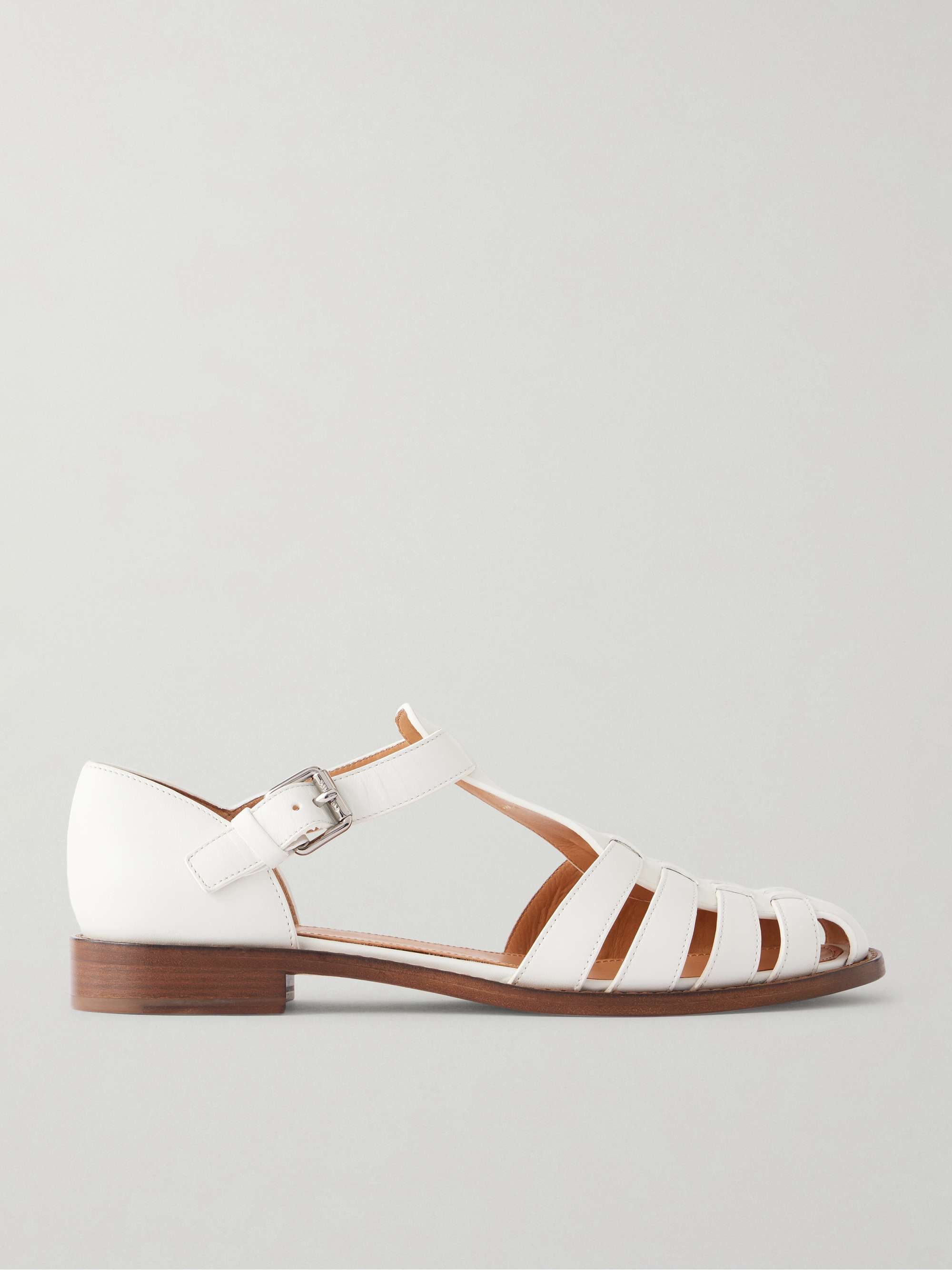 CHURCH'S Kelsey woven leather sandals