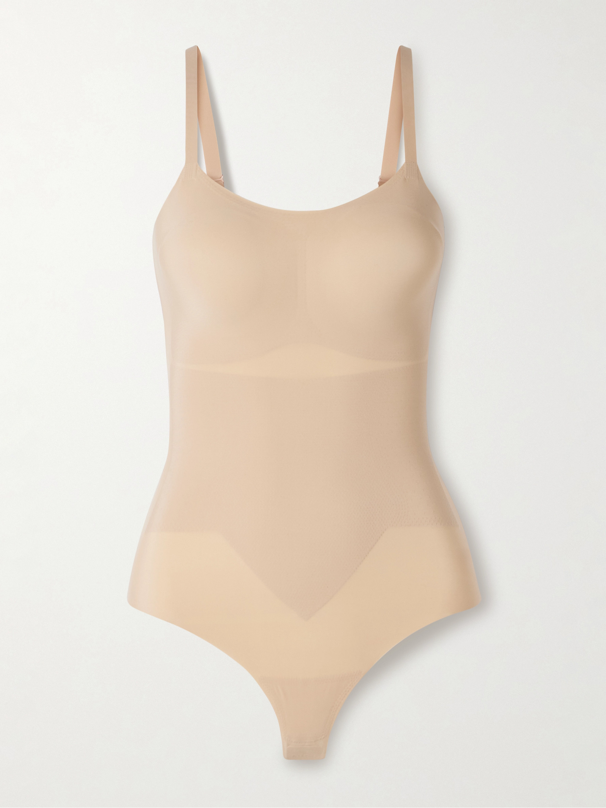 Commando - Zone Smoothing stretch-jersey thong bodysuit | Plush