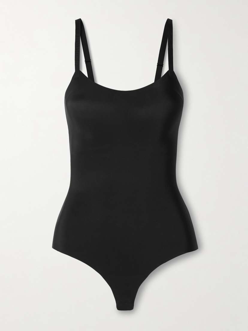 Commando Zone Smoothing Stretch-jersey Thong Bodysuit