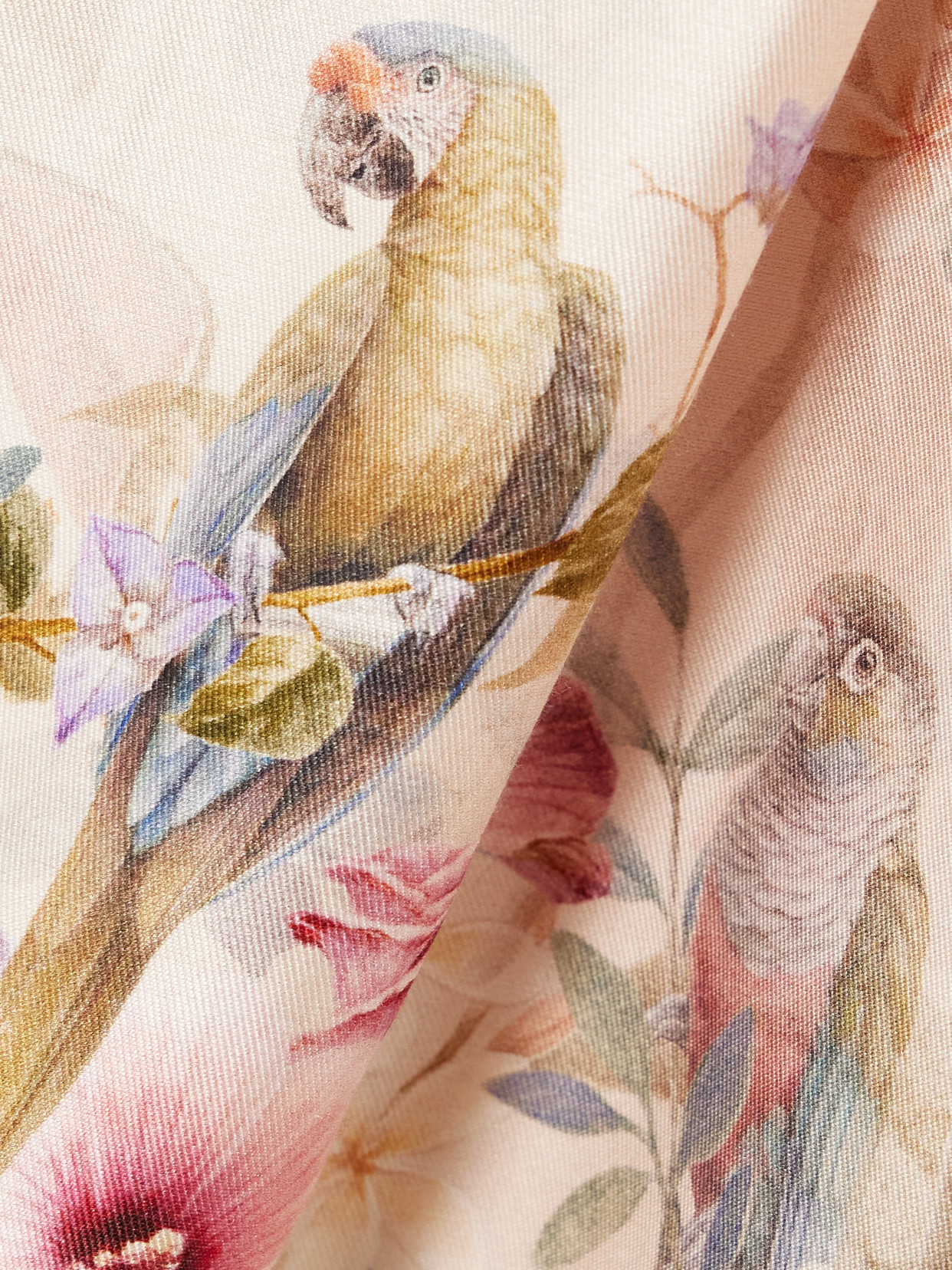 Zimmermann Rebellion Multicolor Shorts With Bow On The Front And All-over Floral Motif In Cotton And Silk Woman In Multi