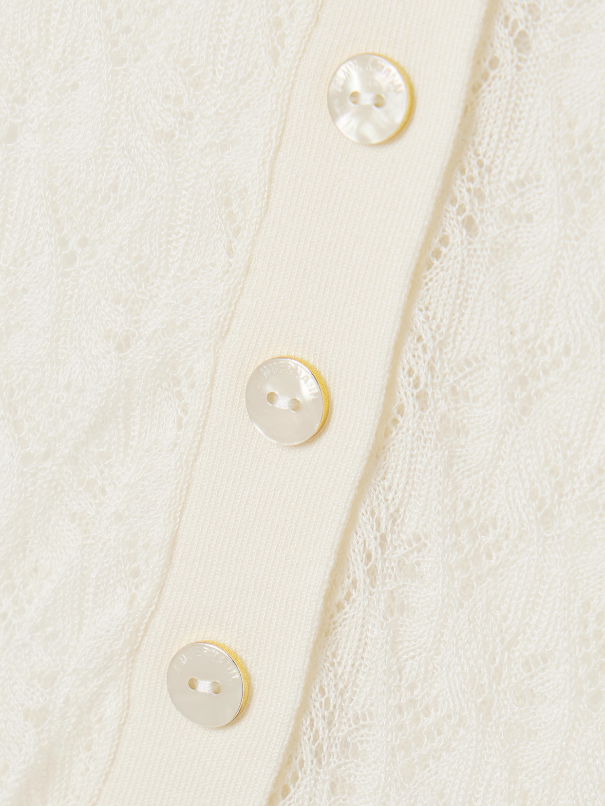 Zimmermann Pointelle-knit Lyocell-blend Top In White