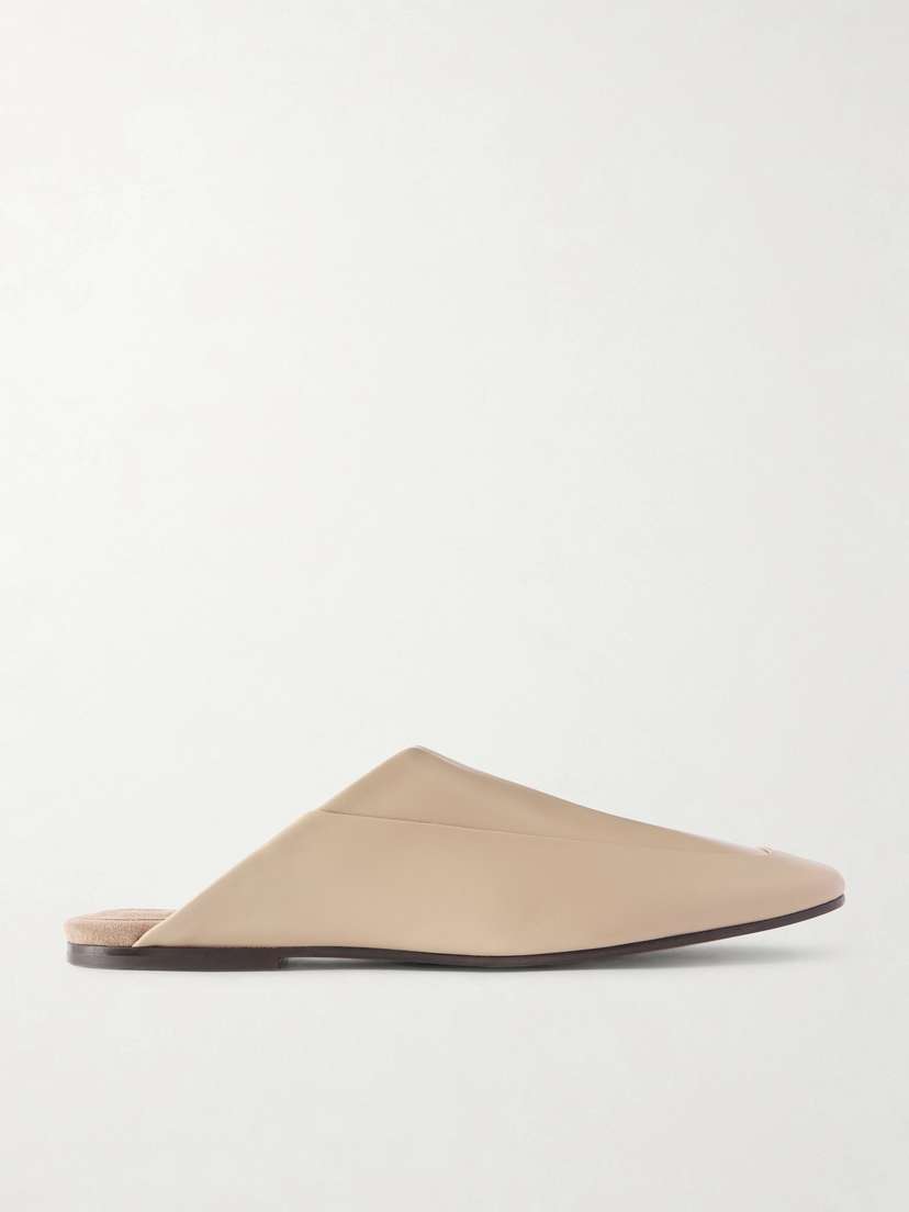 Brunello Cucinelli — Leather slip-ons