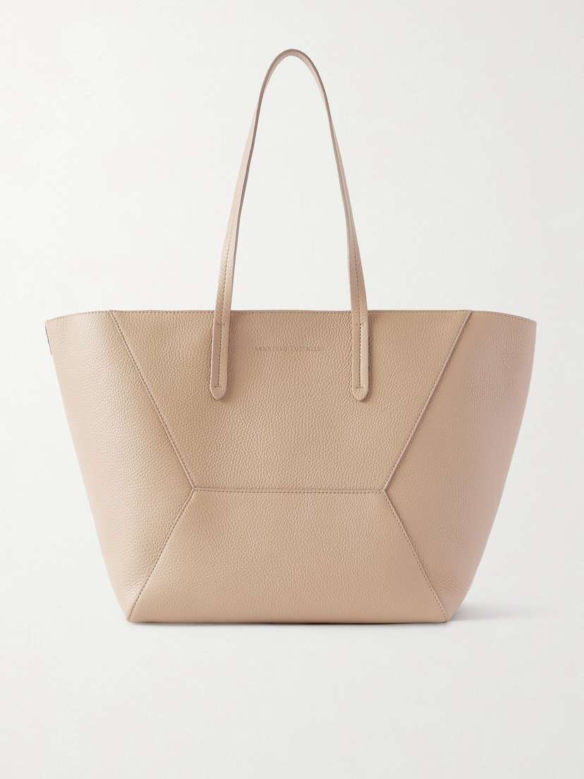 Brunello Cucinelli Textured-leather Tote