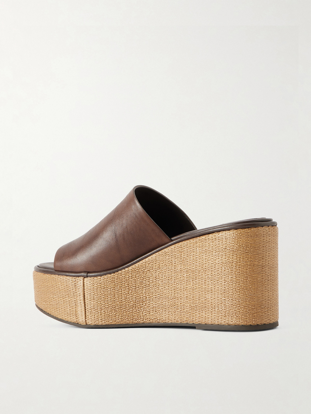 80 Leather Platform Sandals