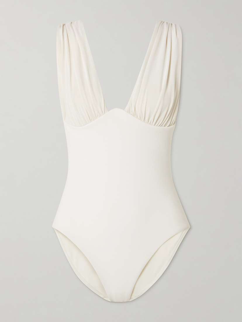 Zimmermann Awaken Gathered Swimsuit