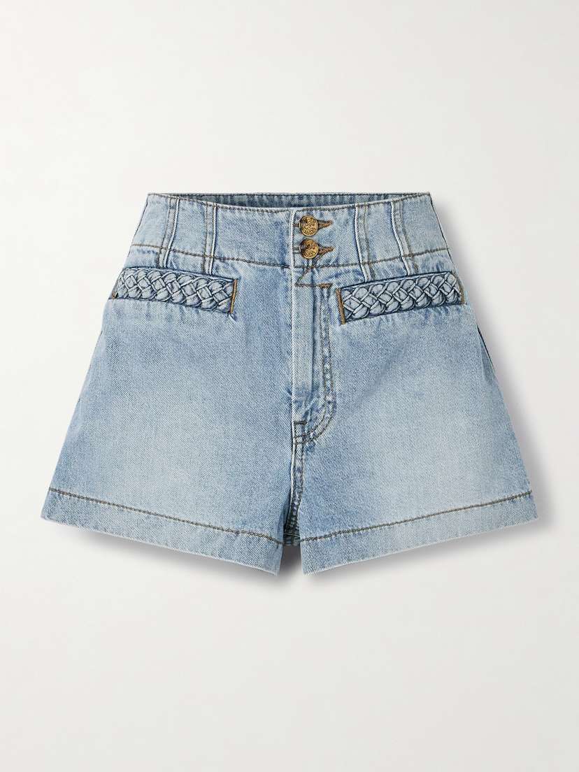 Zimmermann Wanderlust Denim Shorts