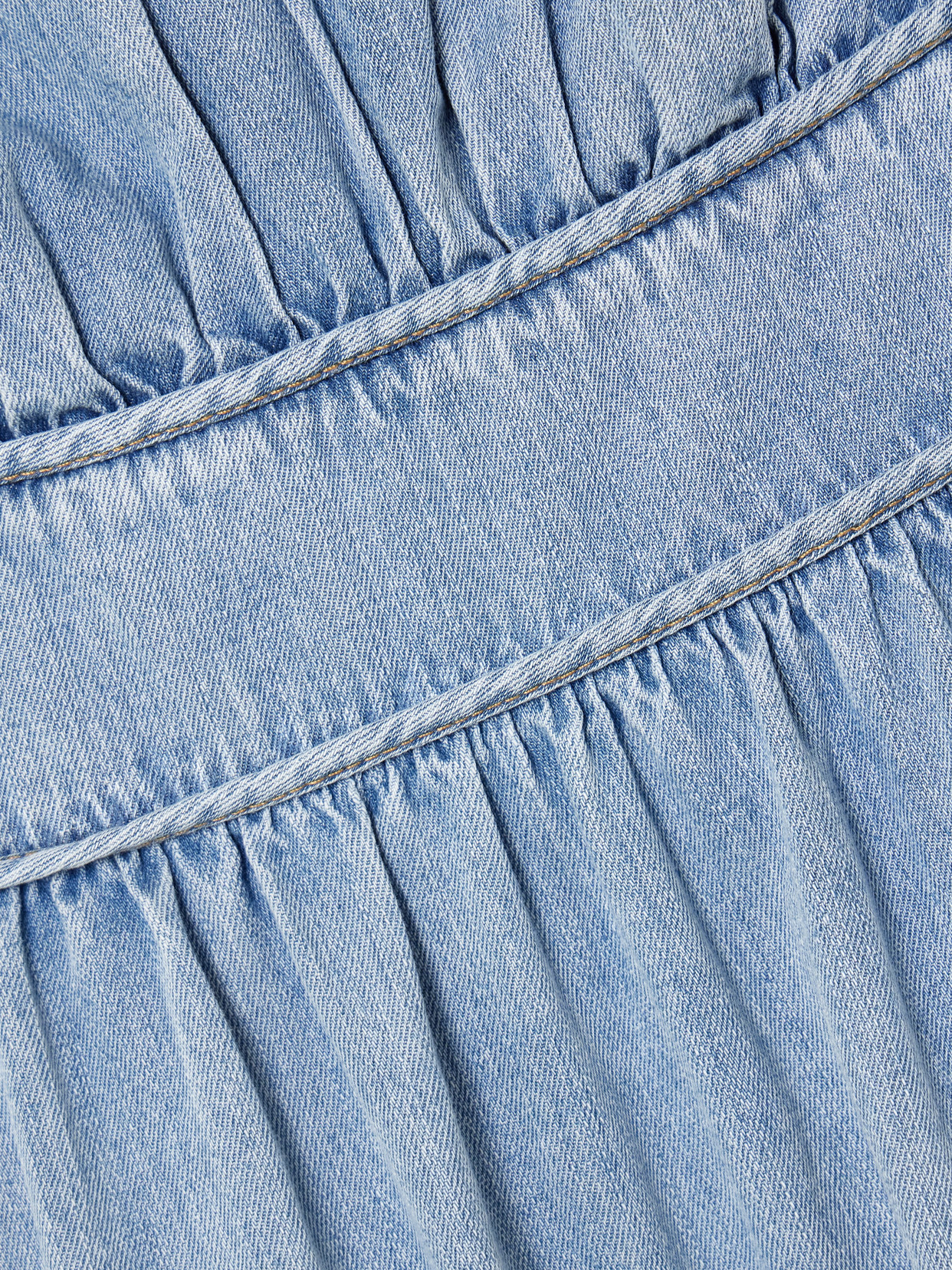 Zimmermann Wanderlust Denim Midi Dress In Blue