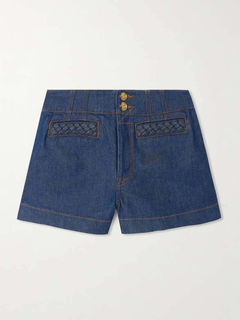Zimmermann Awaken Denim Shorts