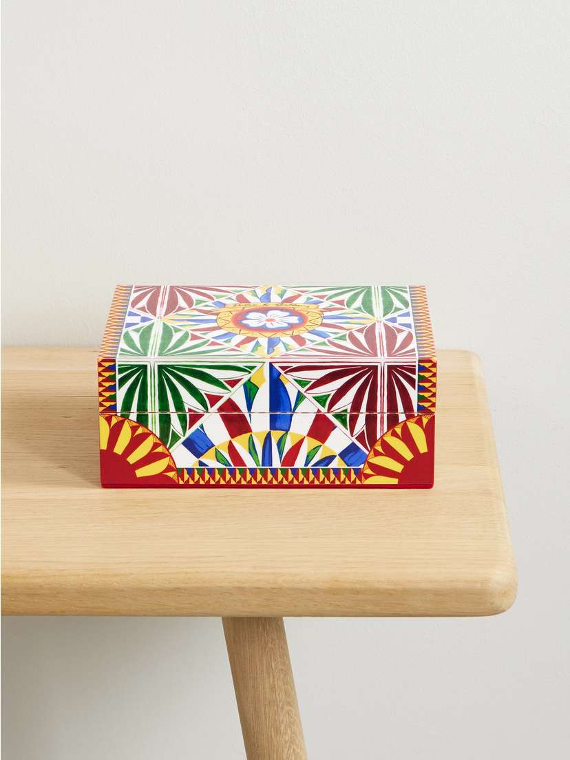 Dolce & Gabbana Caretto Printed Plexiglass Box | Thumbnail 4 Dolce & Gabbana Caretto Printed Plexiglass Box | Thumbnail 4