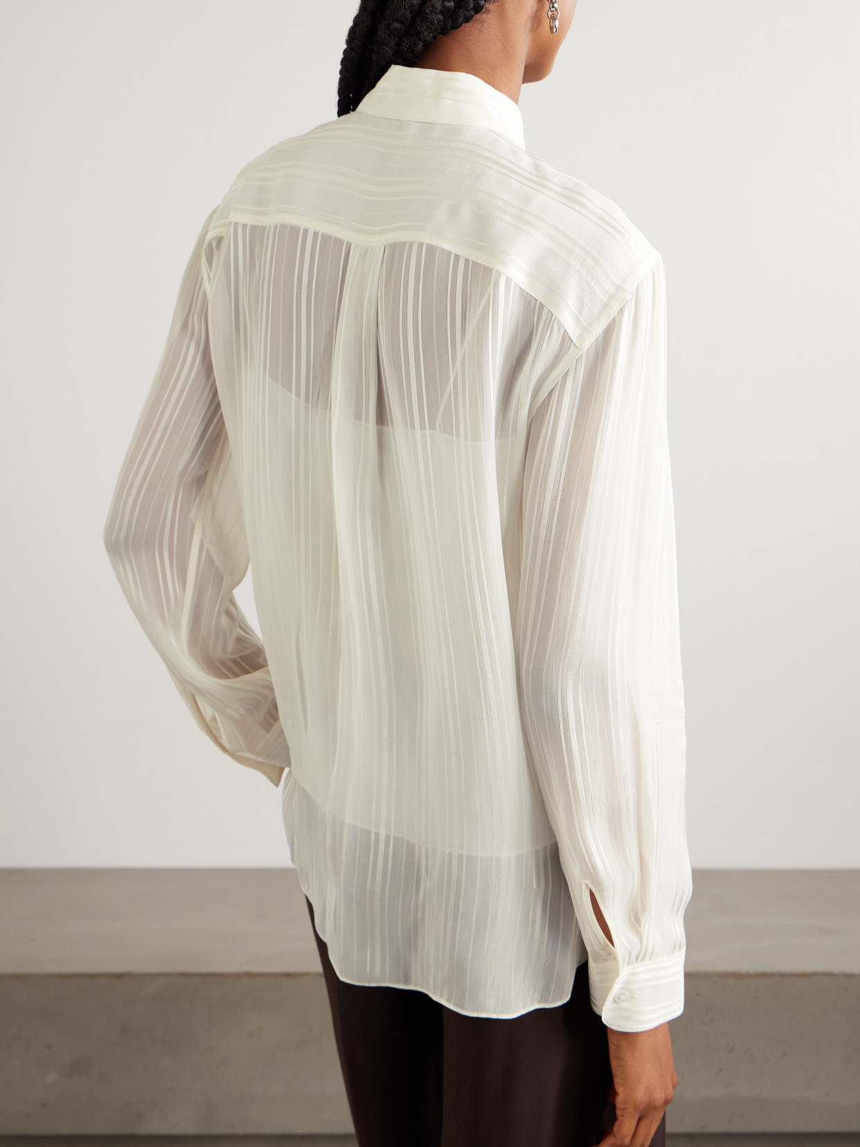 Theory Classic Button-front Shirt In White