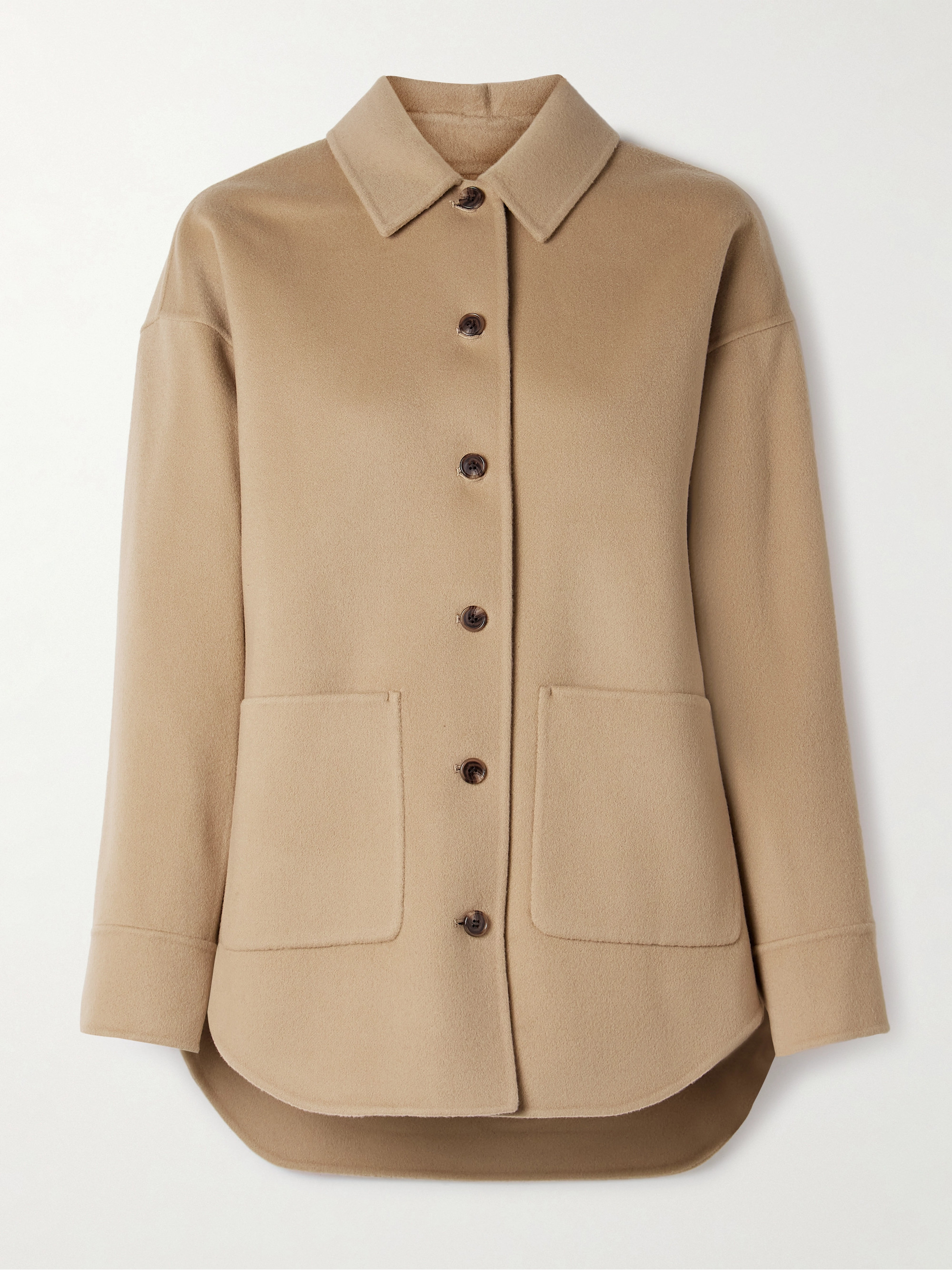 Theory - Wool and recycled cashmere-blend felt jacket | Plush