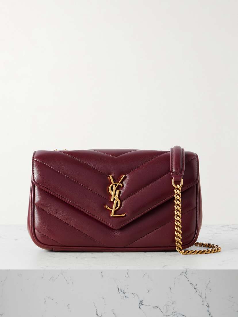 Saint Laurent Loulou Matelassé Leather Shoulder Bag