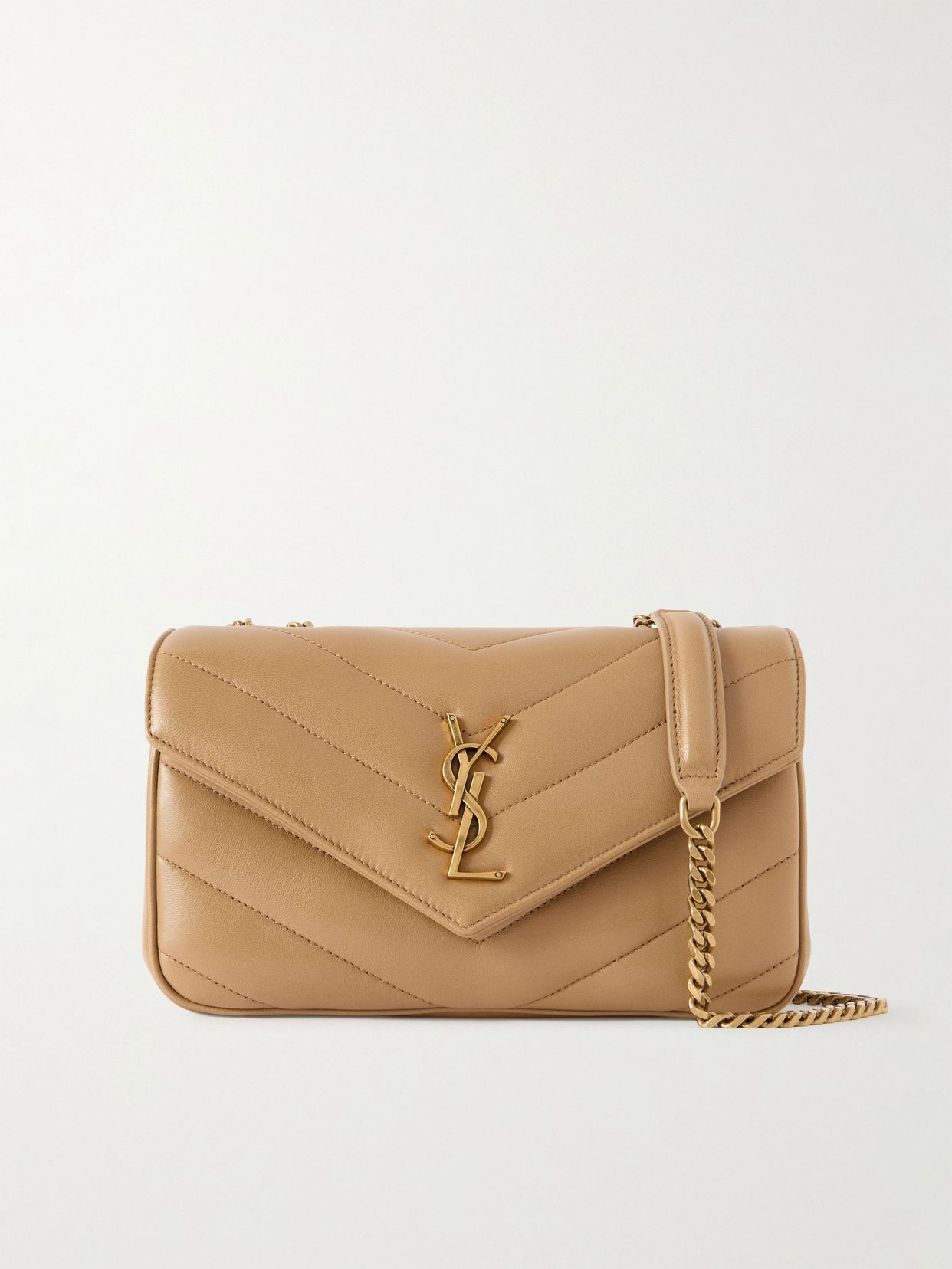 Loulou matelassé leather shoulder bag