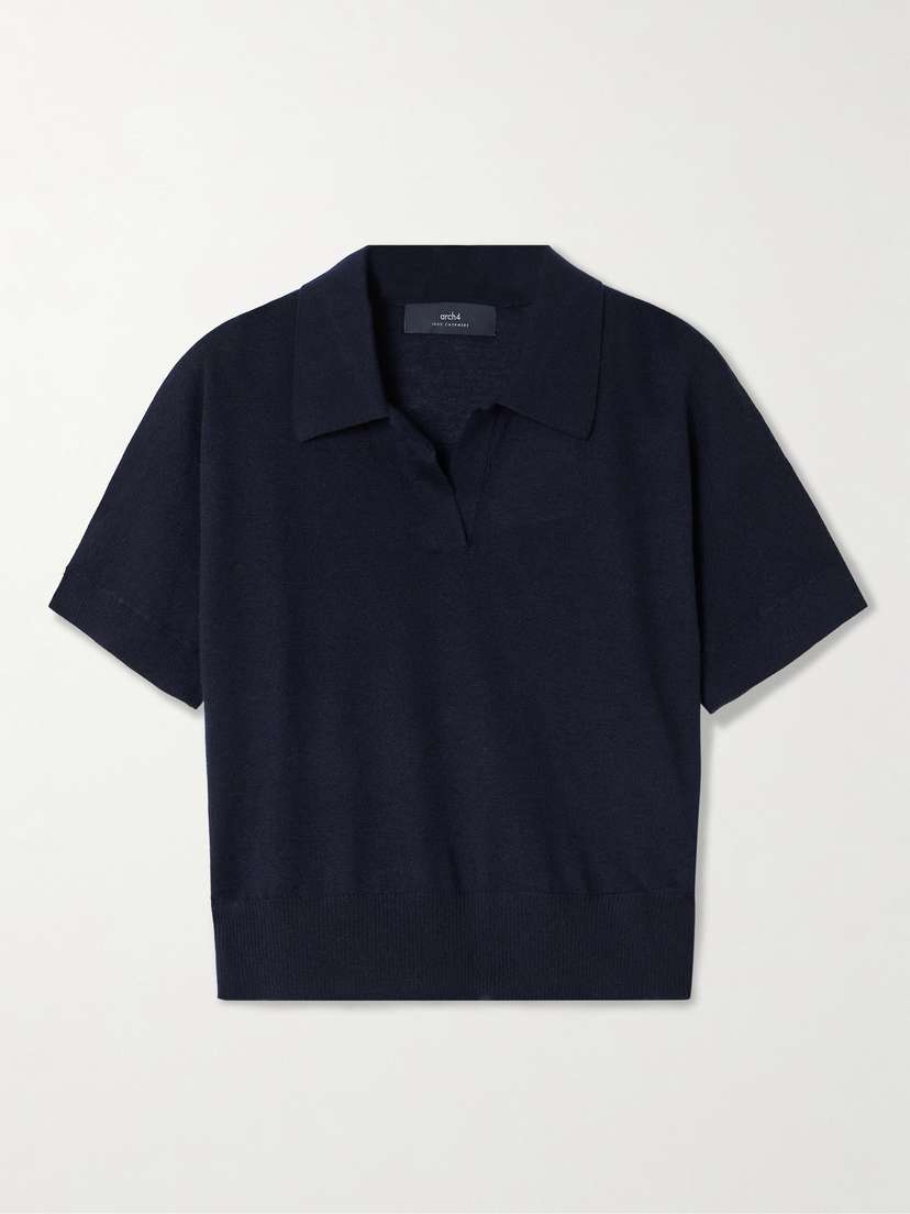 Arch4 Aldwich Organic Cashmere Polo Shirt