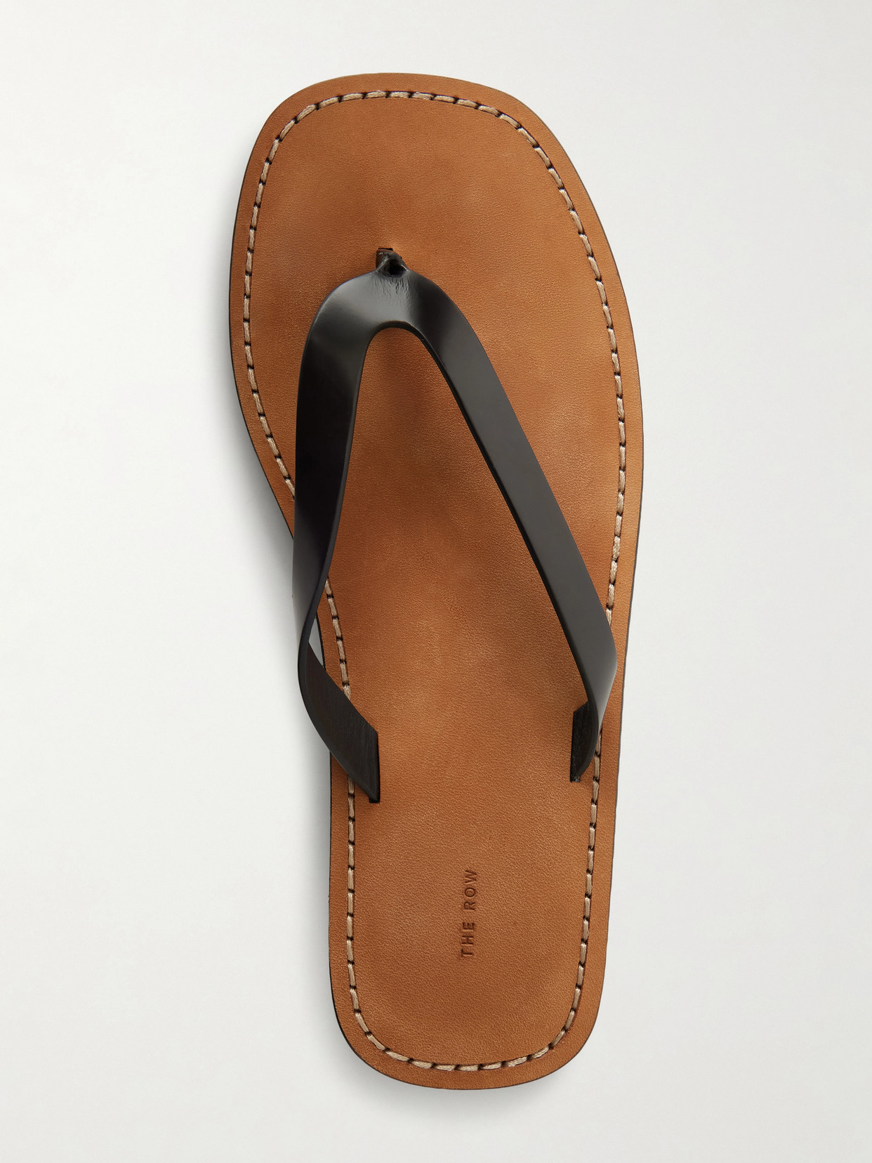 City Leather Flip Flops