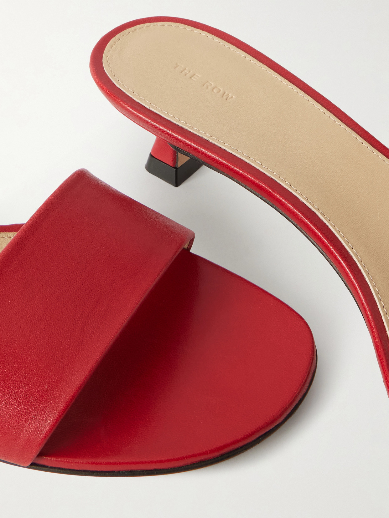 Combo Slide Two Leather Sandals