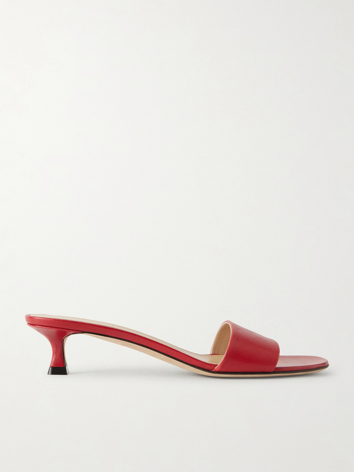Combo Slide Two Leather Sandals