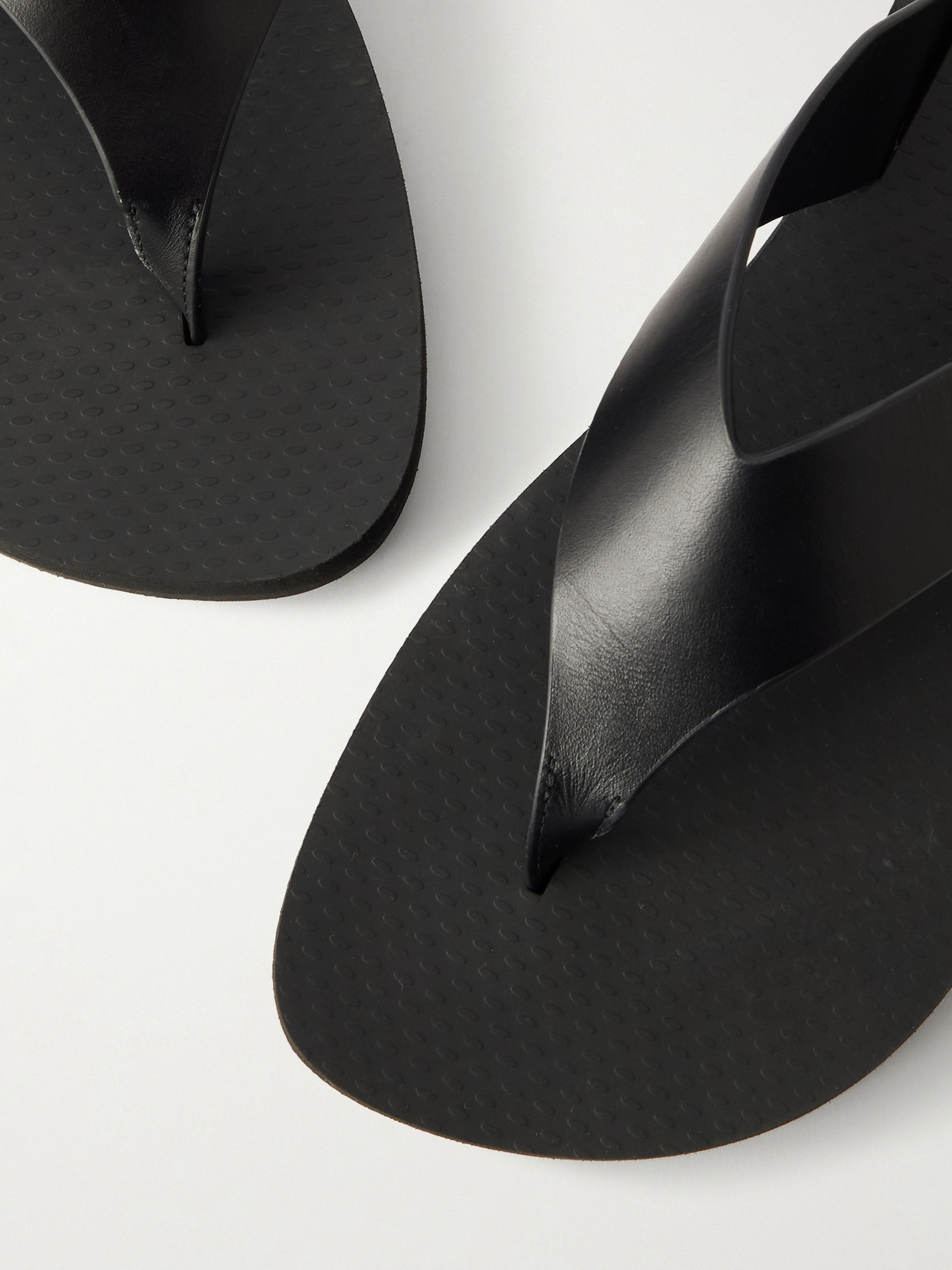 Dune Classic Ginza Leather Flip Flops