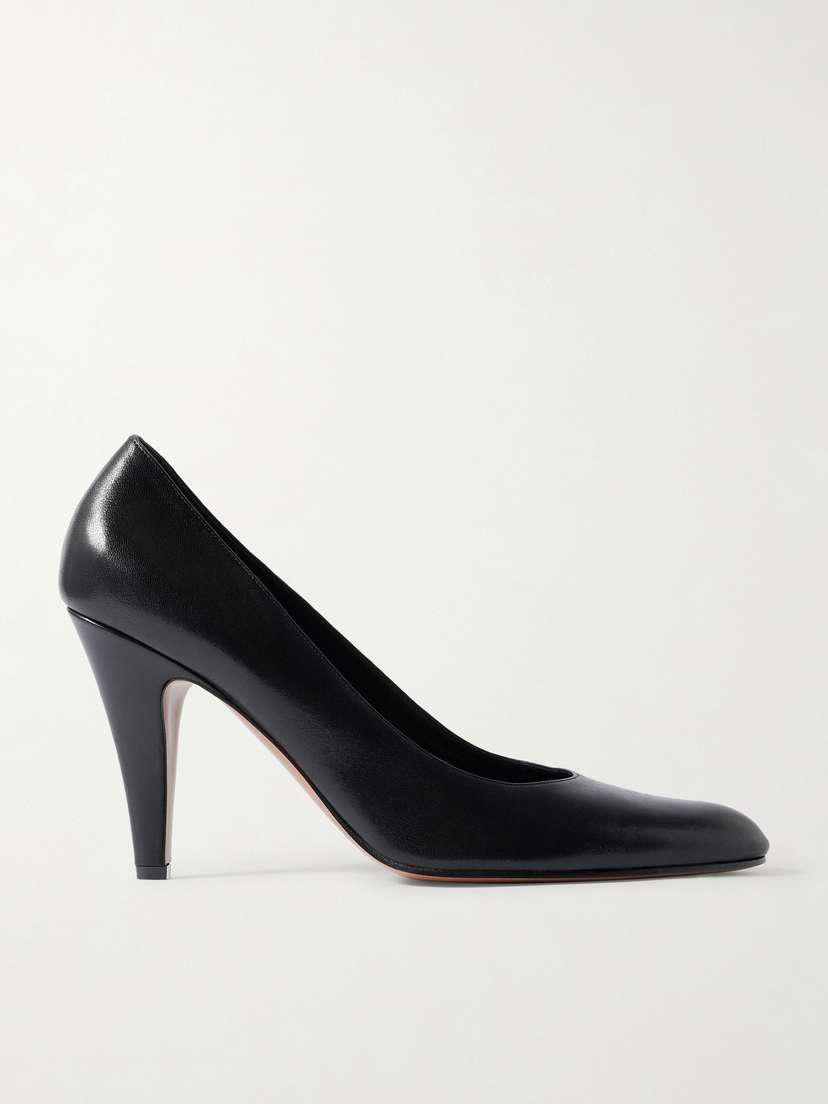 The Row Ornella Leather Pumps