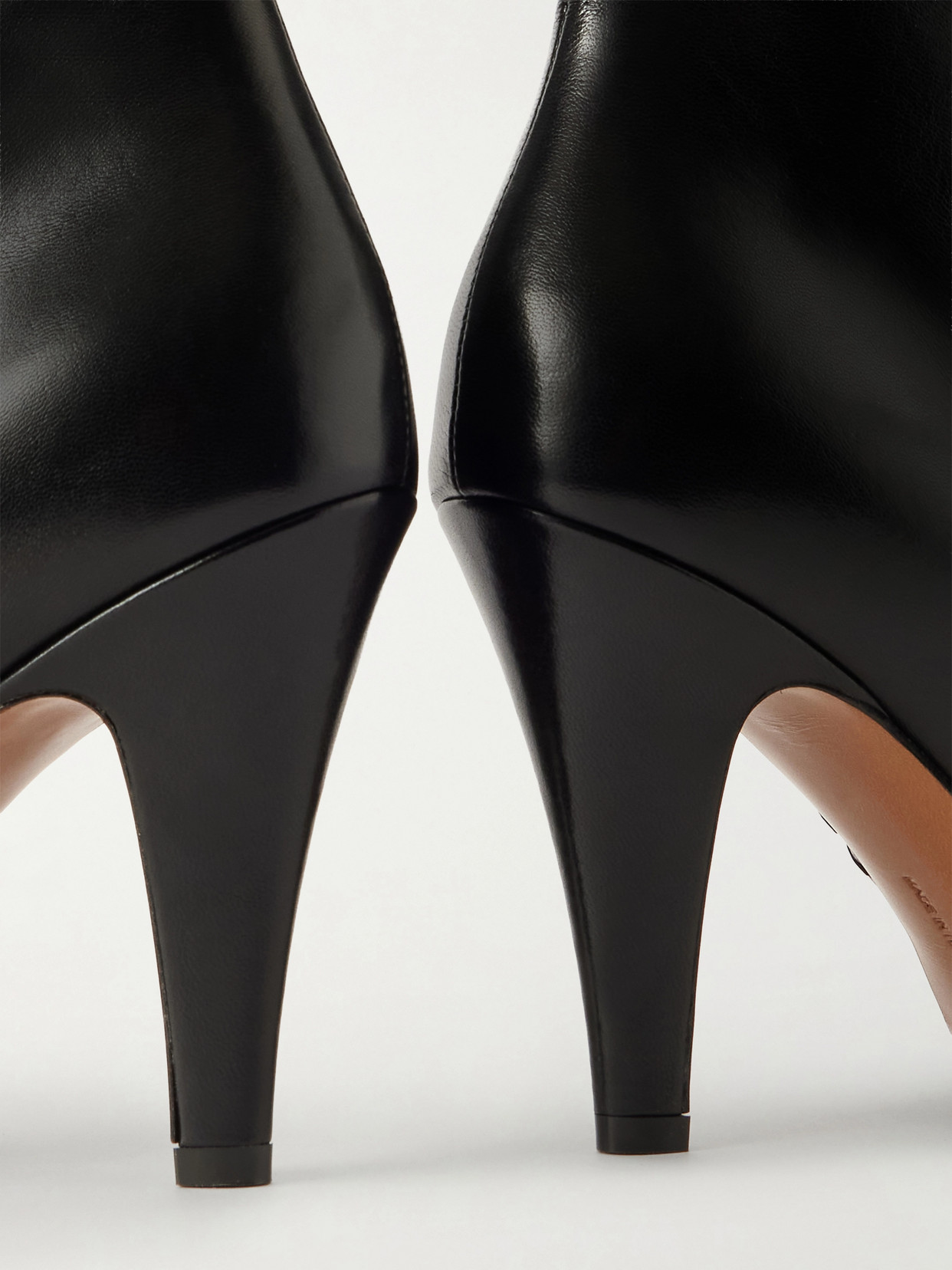 Ornella Leather Ankle Boots