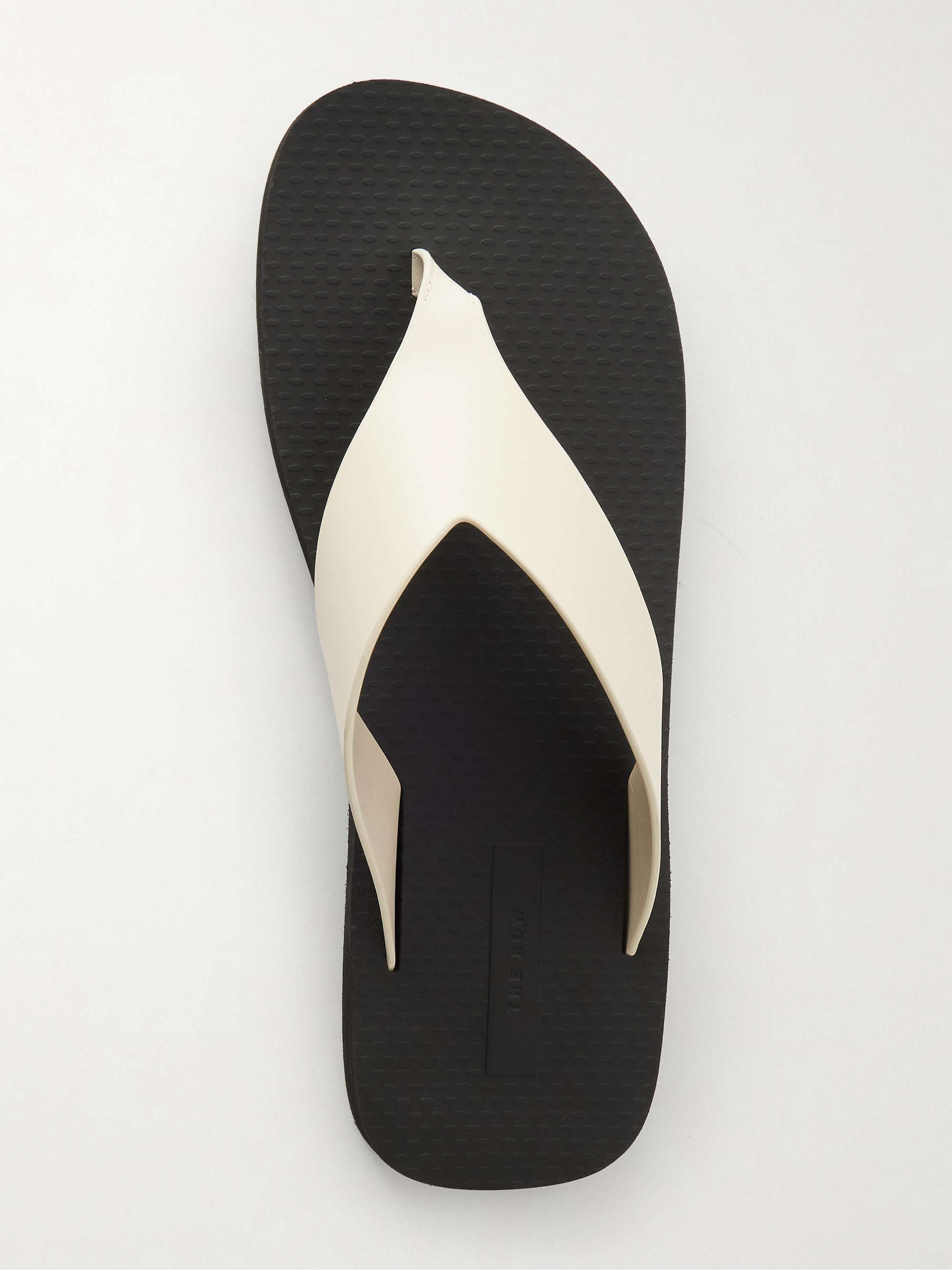 THE ROW Dune leather flip flops | NET-A-PORTER