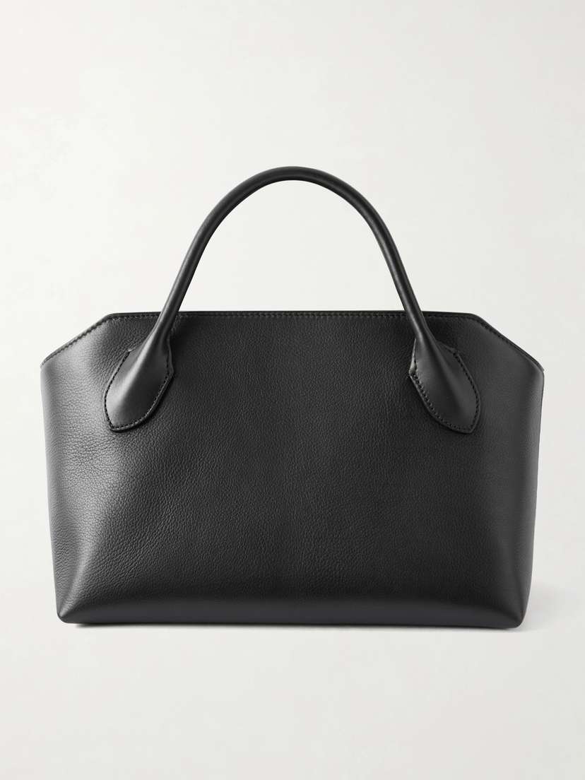 The Row Terrasse Textured-leather Tote