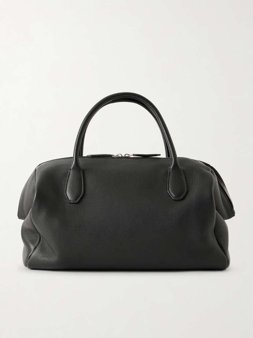 The Row Faye Textured-leather Tote