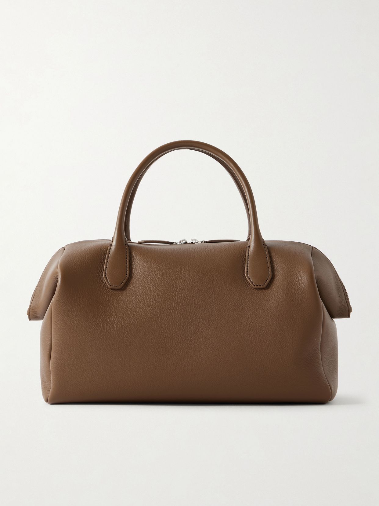 The Row Faye textured-leather tote